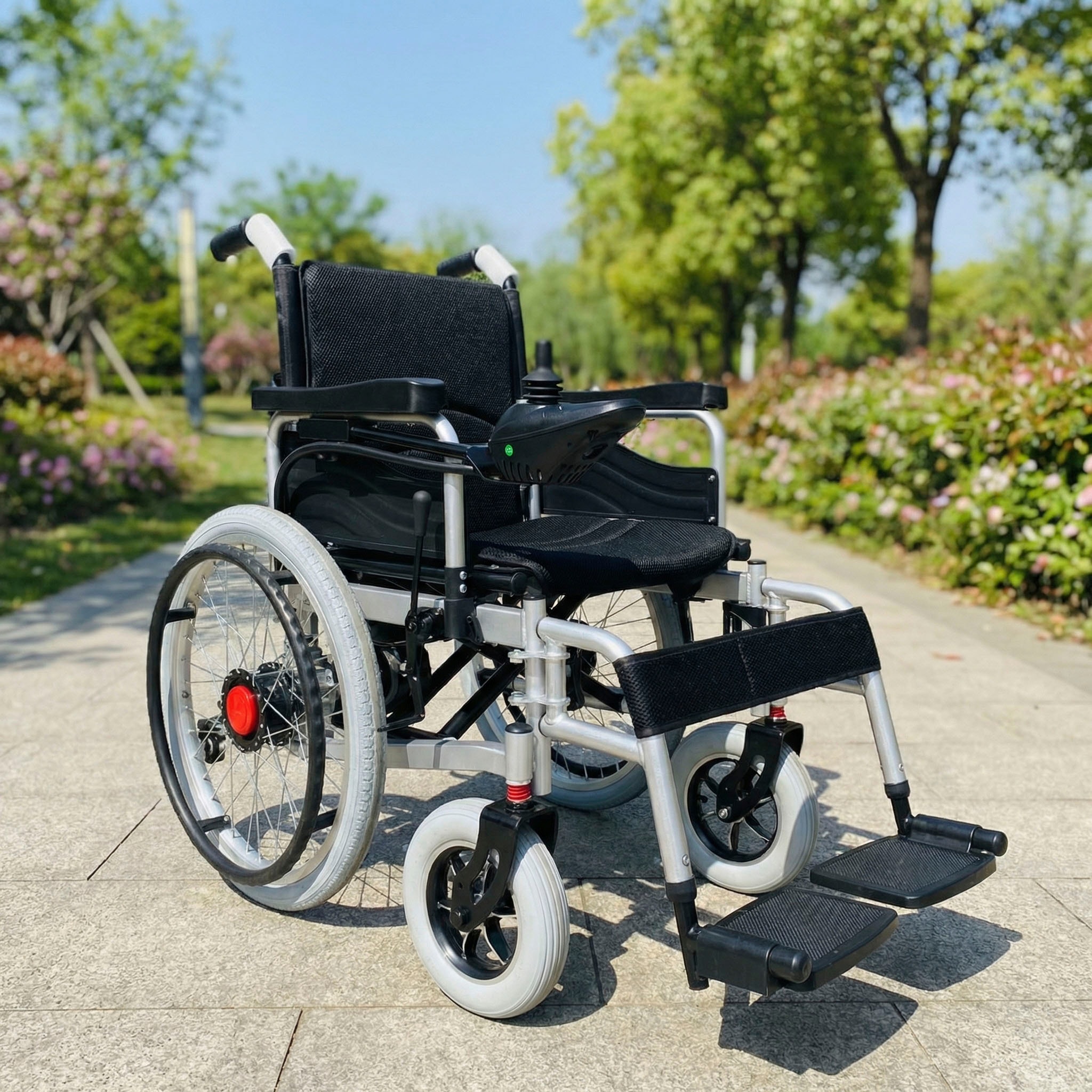 ECONELO Elektromobil »E-Rollstuhl Faltbar 250Wx2« 6 km/h