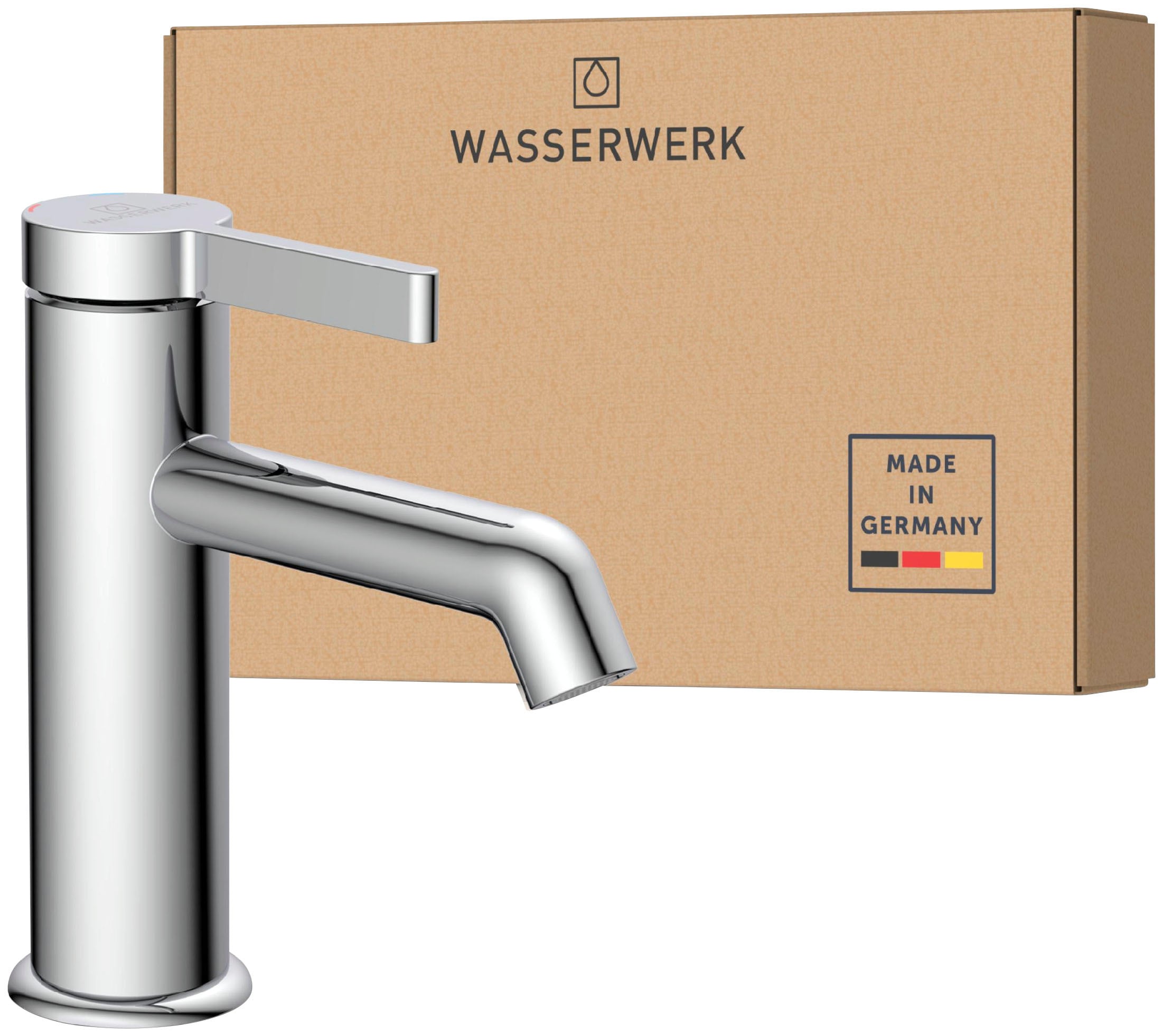 WASSERWERK Waschtischarmatur »WT 11«, inkl. Popup, wassersparend günstig online kaufen