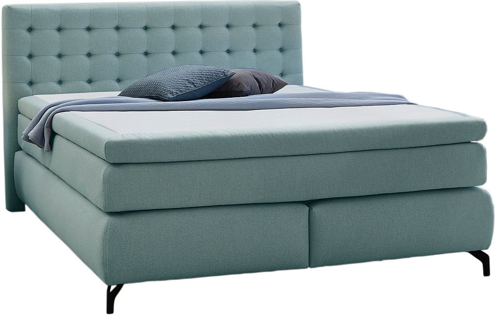 Jockenhöfer Gruppe Boxspringbett »Jessica inklusive 9cm Kaltschaum-Topper« günstig online kaufen