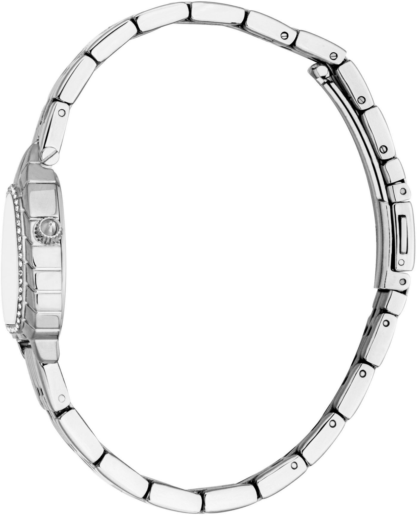 Just Cavalli Time Quarzuhr »Perla«, Armbanduhr, Damenuhr, Edelstahlarmband, analog, Kristallsteine