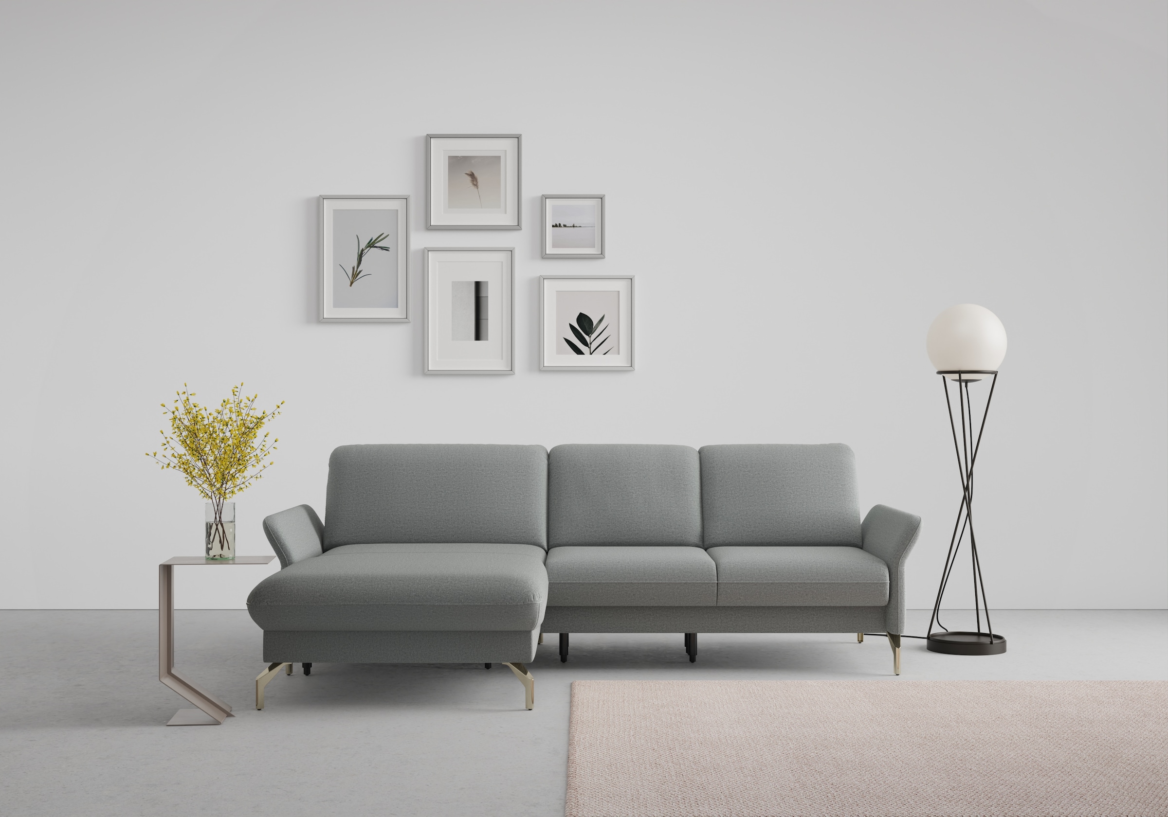 sit&more Ecksofa »Fashion L-Form« wahlweise mit Kopfteilverstellung, Vorzie günstig online kaufen