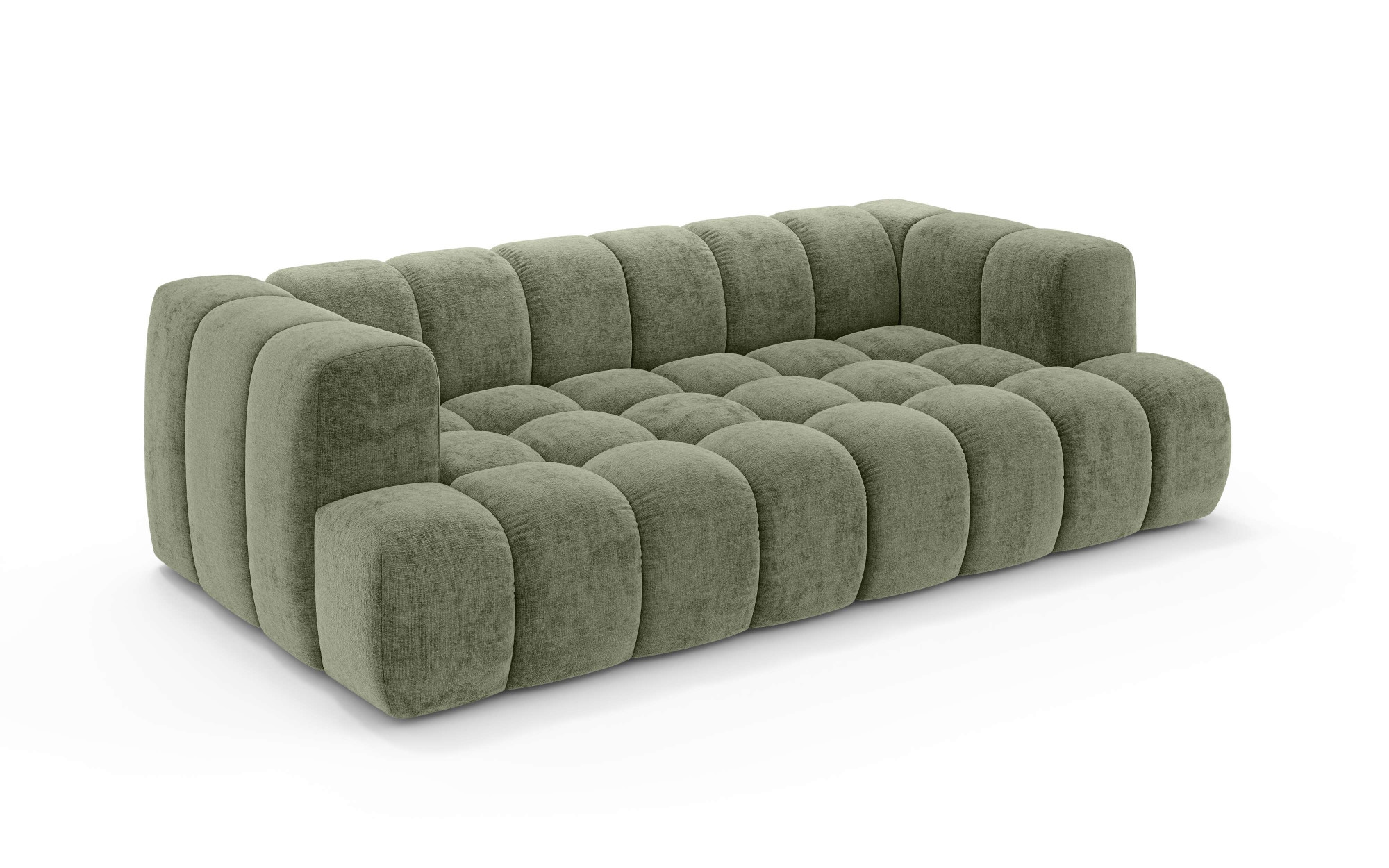 homsy by Ana Johnson Big-Sofa »XL BOUBELLE Design-Sofa extra tief, Bubble-Optik, Breite 246 cm« 4-Sitzer mit Wellenunterfederung, XL Sitztiefe 100 cm