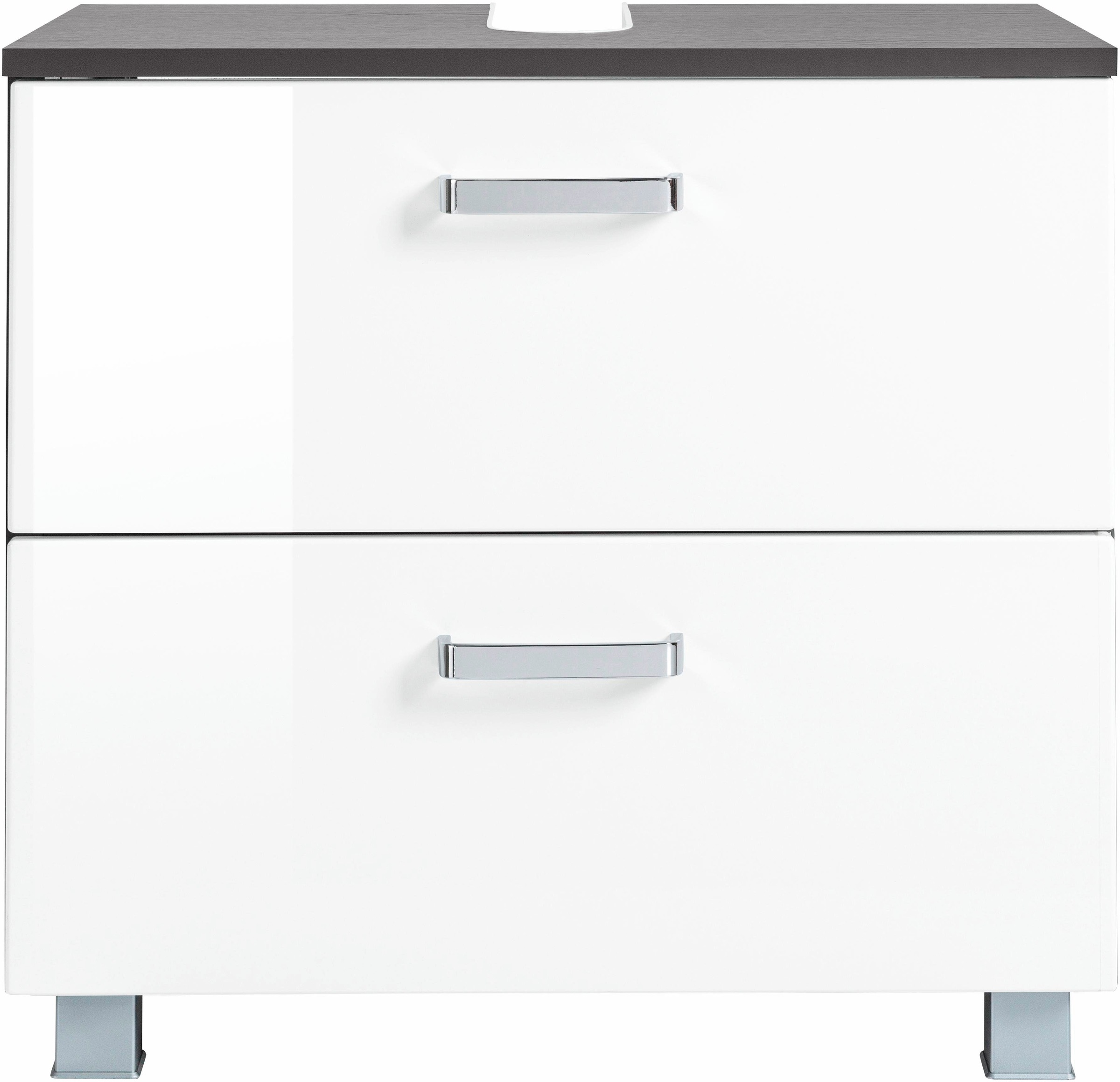 welltime Waschbeckenunterschrank "Ravenna" Breite 70 cm, Türen mit Anschlag günstig online kaufen