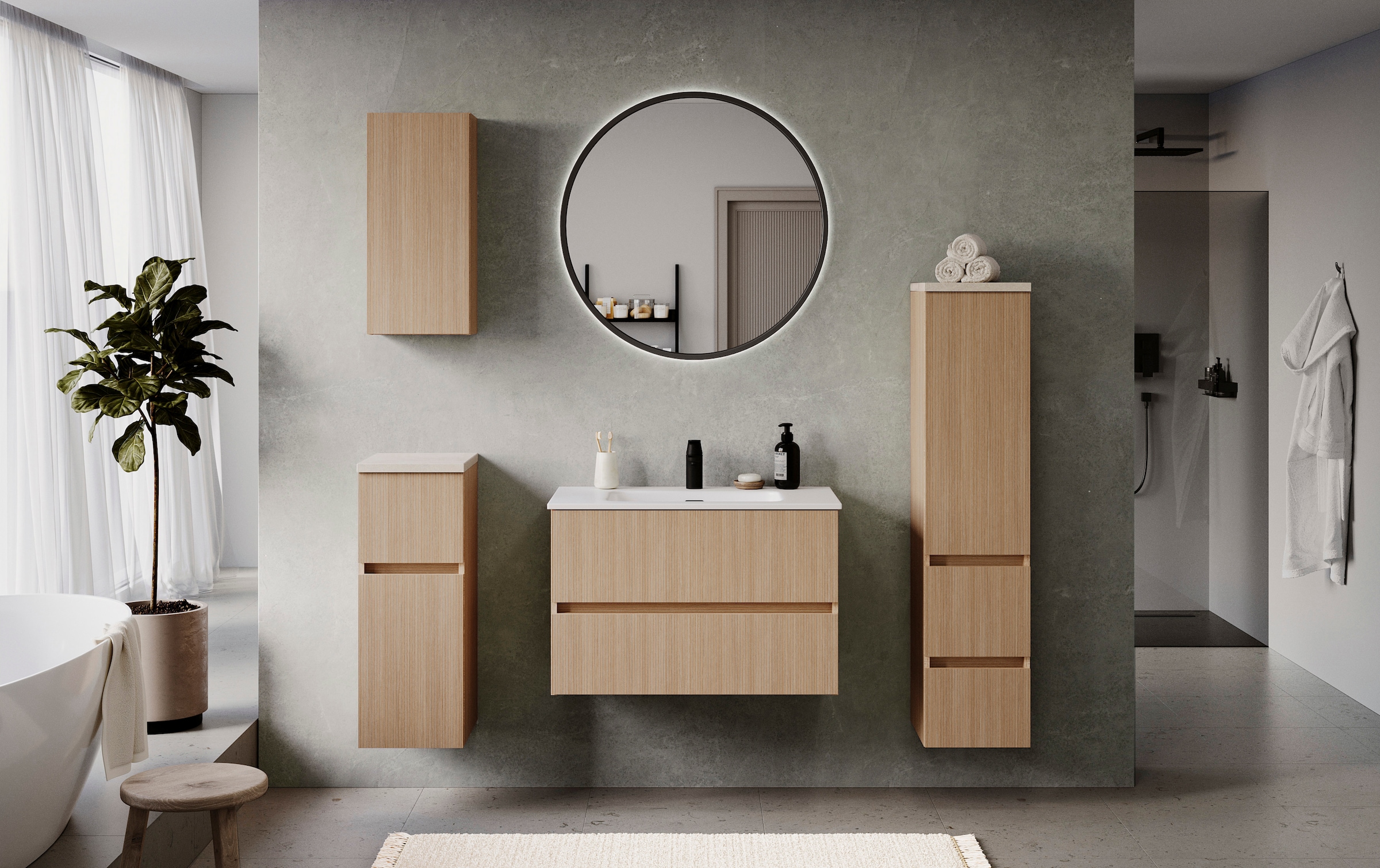 welltime Hängeschrank »Eixo«