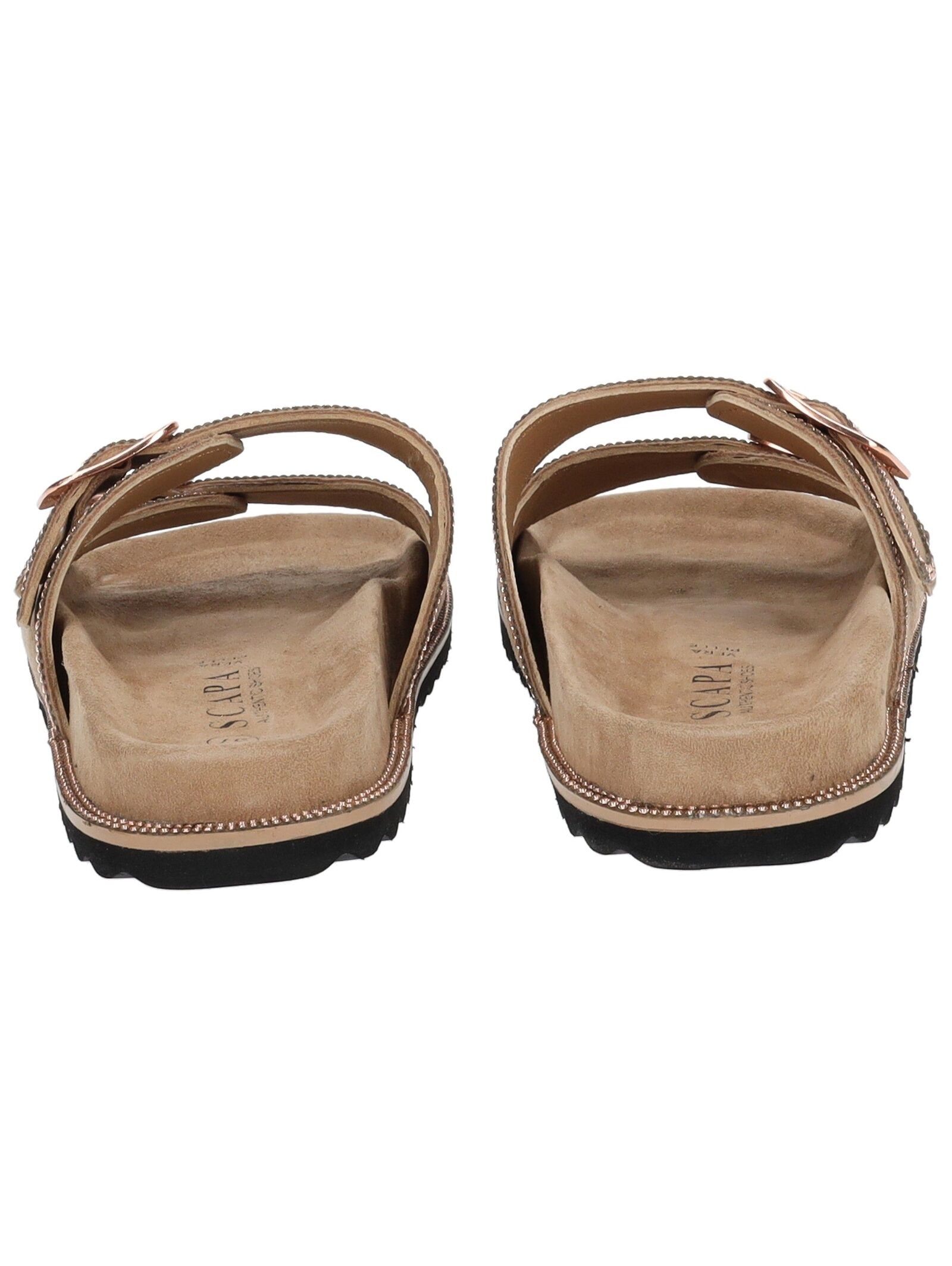 Scapa Pantolette »scapa Pantoletten Leder/Textil«