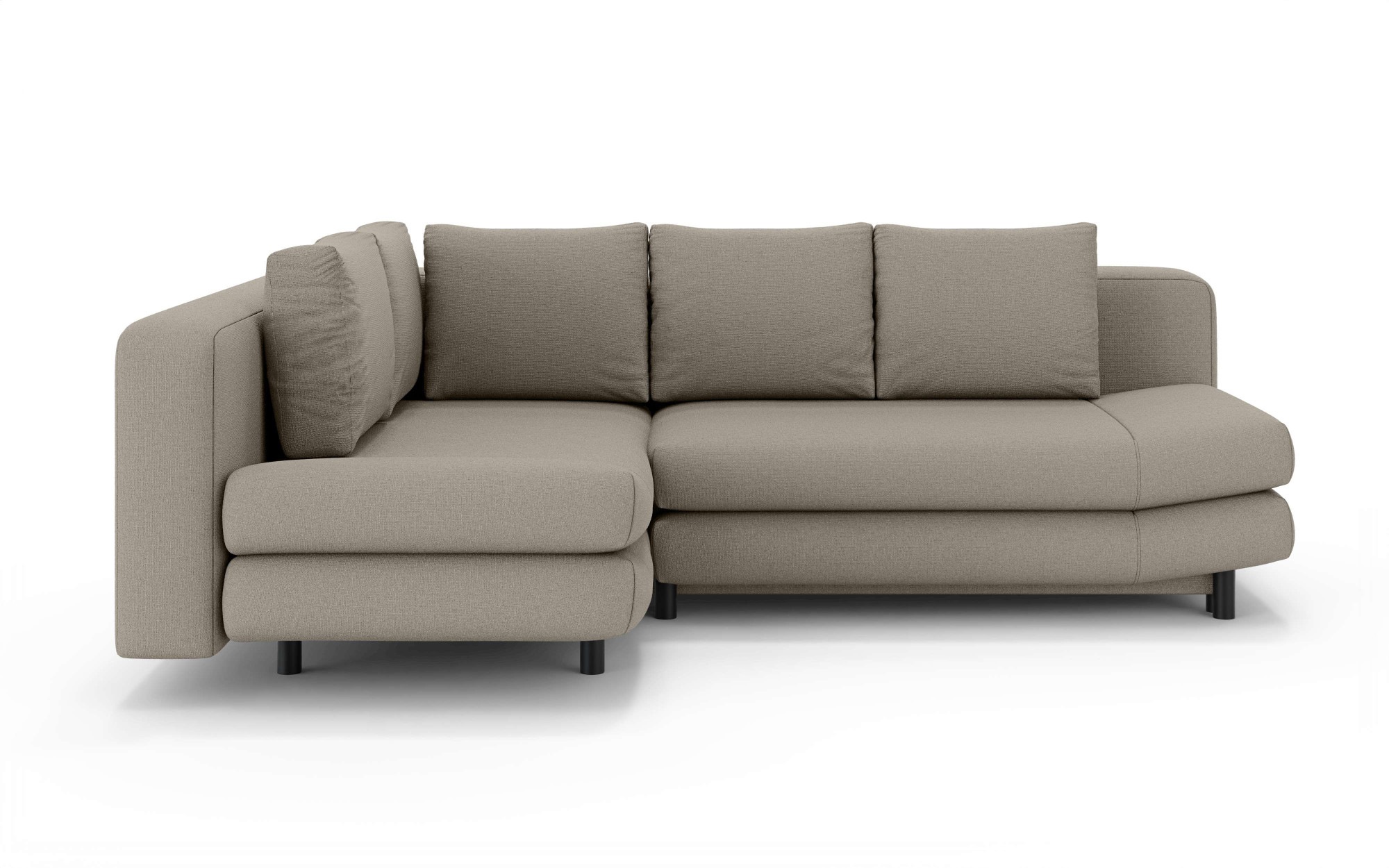 Home affaire Ecksofa »LENNARA Schlafsofa mit Bettkasten, Maße B/T/H: 234/17 günstig online kaufen