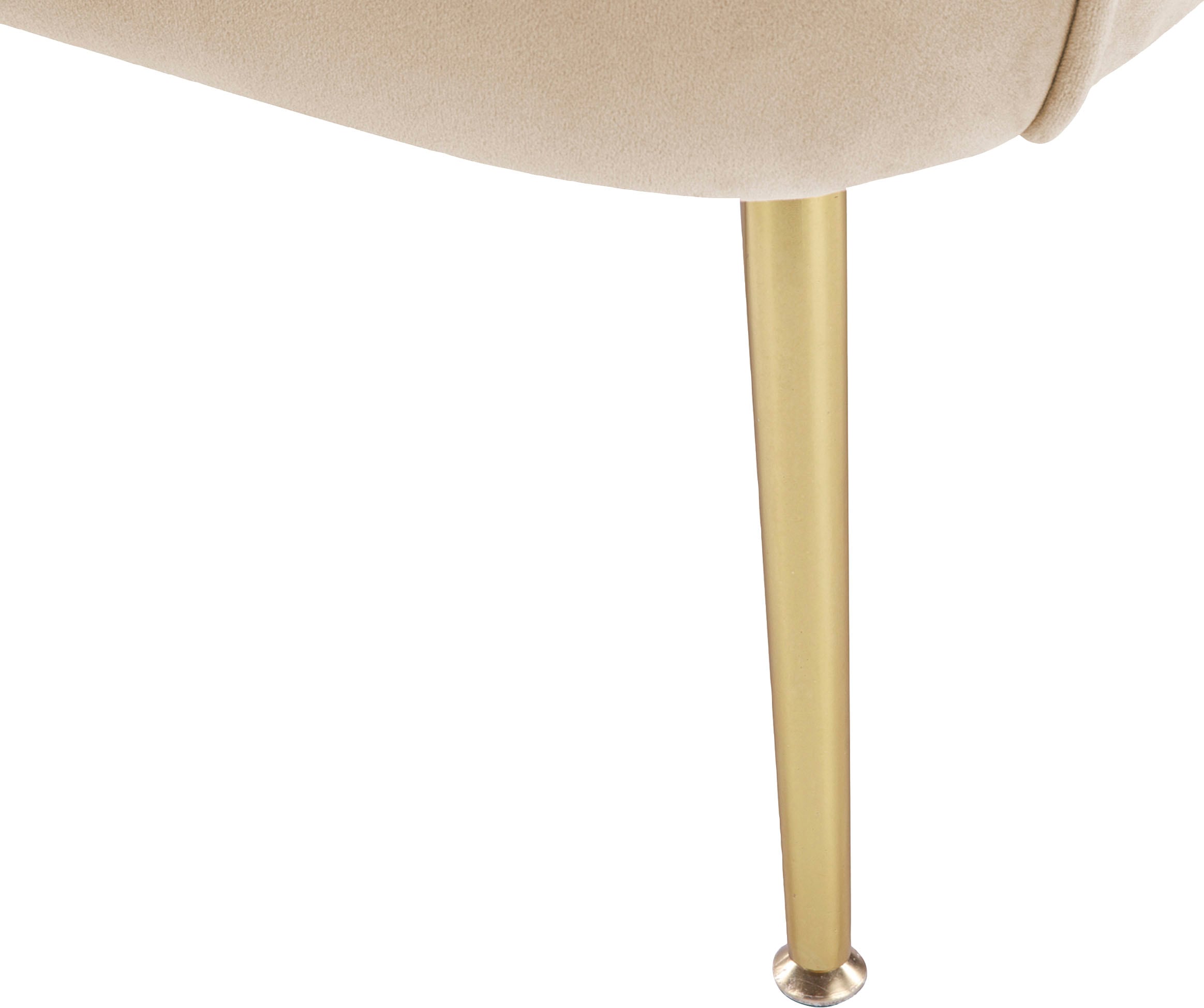 Kayoom Sessel »Poola 100, gemütlicher Cocktail-Sessel, edler Samtbezug«, (1 St.), samtweich, gesteppt, gemütlich, tiefe Sitzhöhe von 79cm