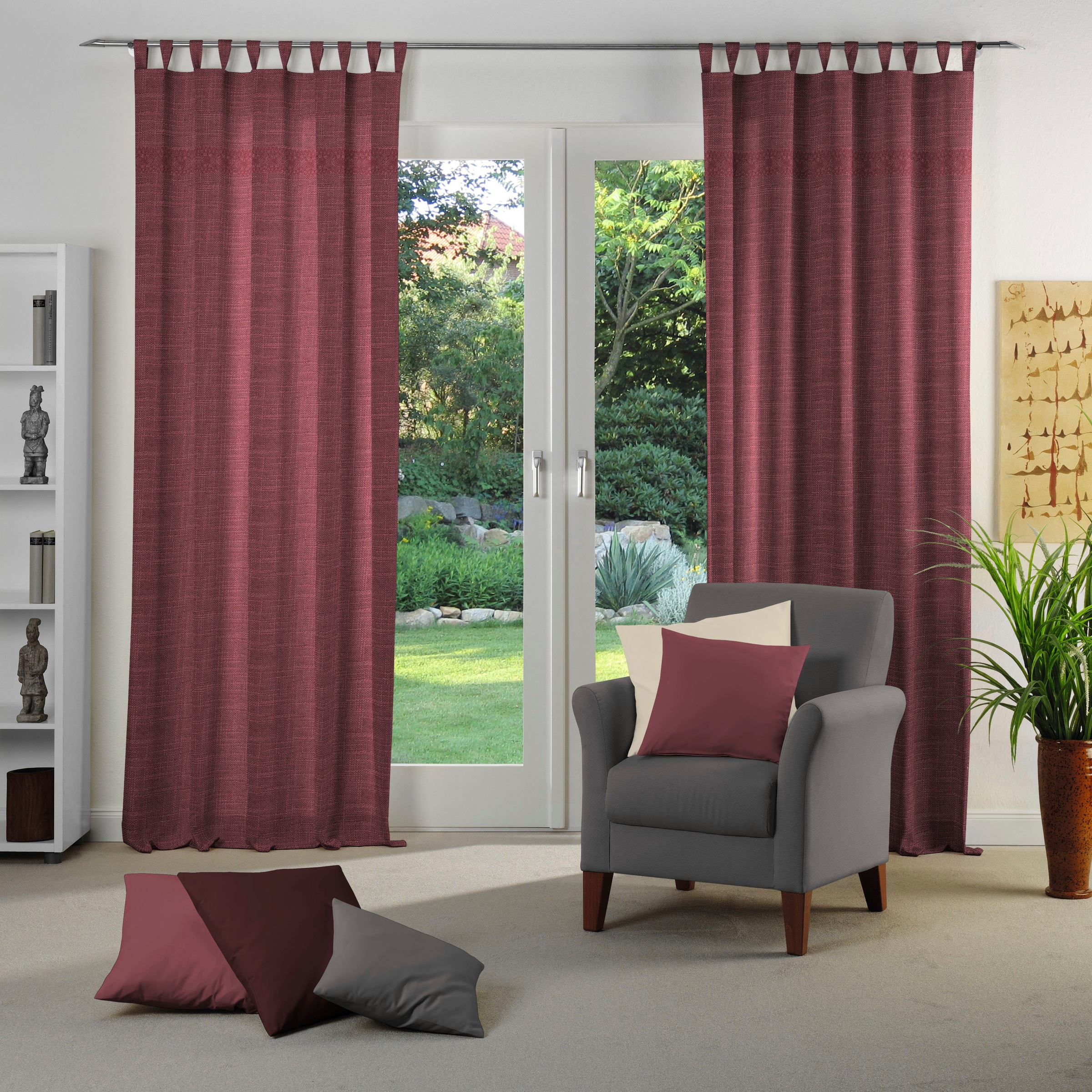 Wirth Vorhang »Wiessee« Schlaufen 1 Stk. tlg. nach Maß günstig online kaufen