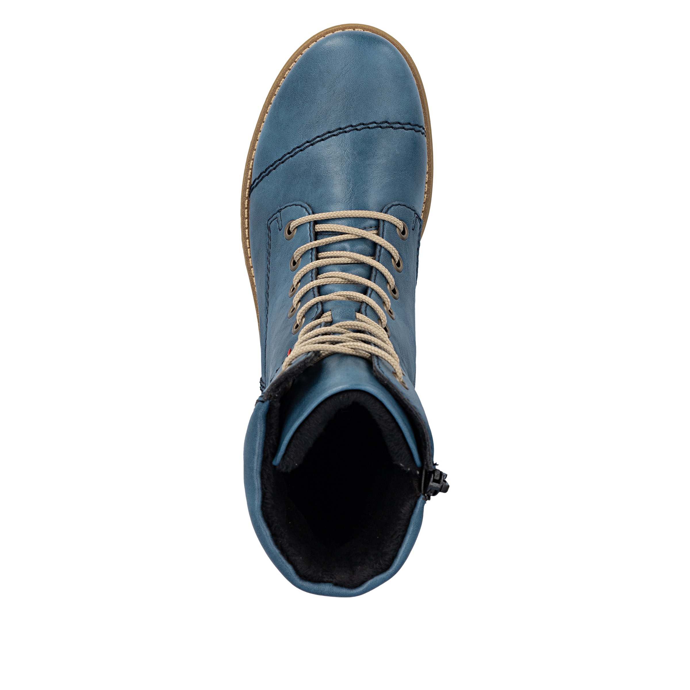 Rieker Schnürstiefelette, Schnürboots, Herbstboots mit gepolstertem Schaftrand