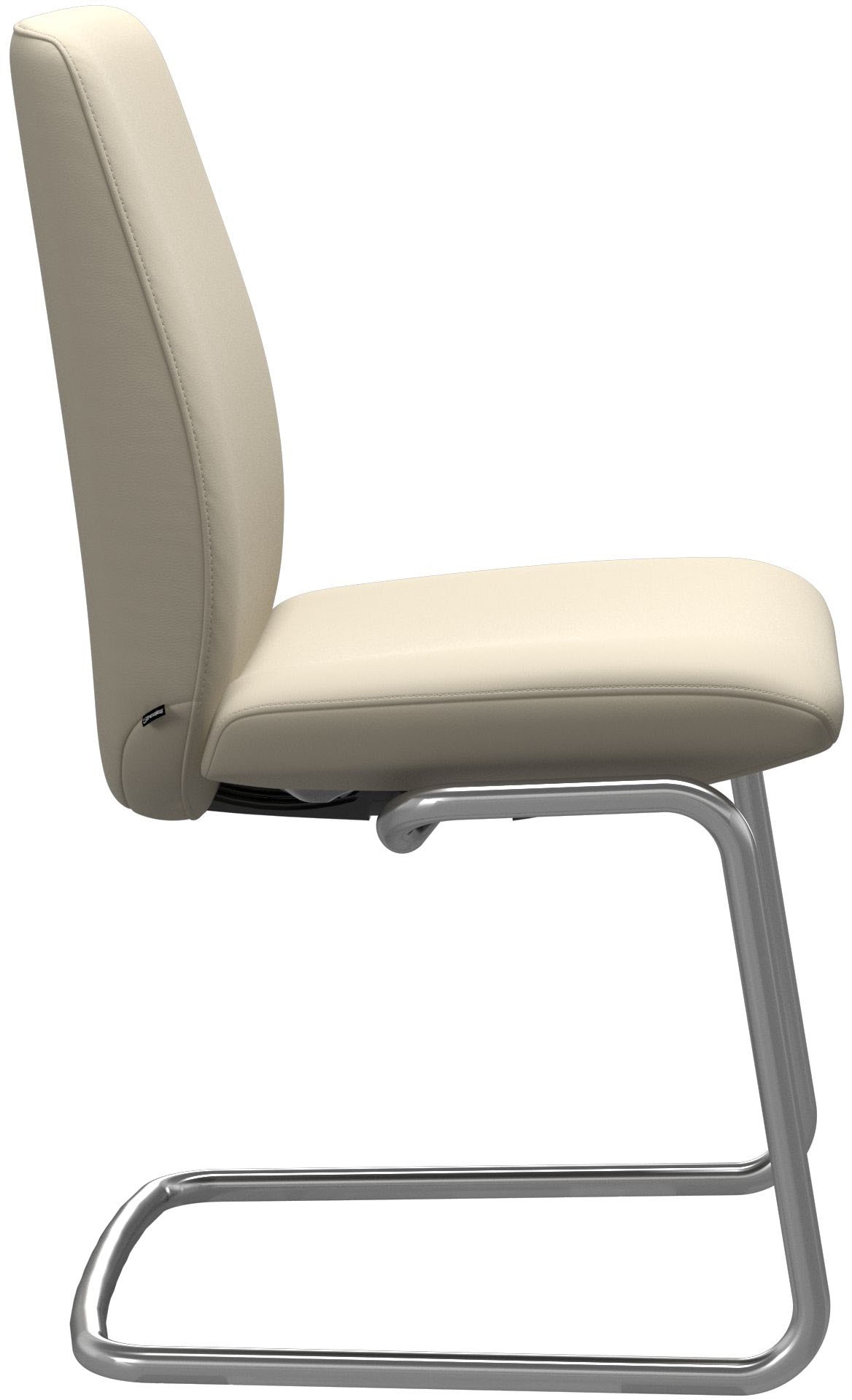 Stressless® Polsterstuhl »Laurel«, Leder BATICK, Low Back, Größe L, mit Beinen aus Stahl in Chrom matt