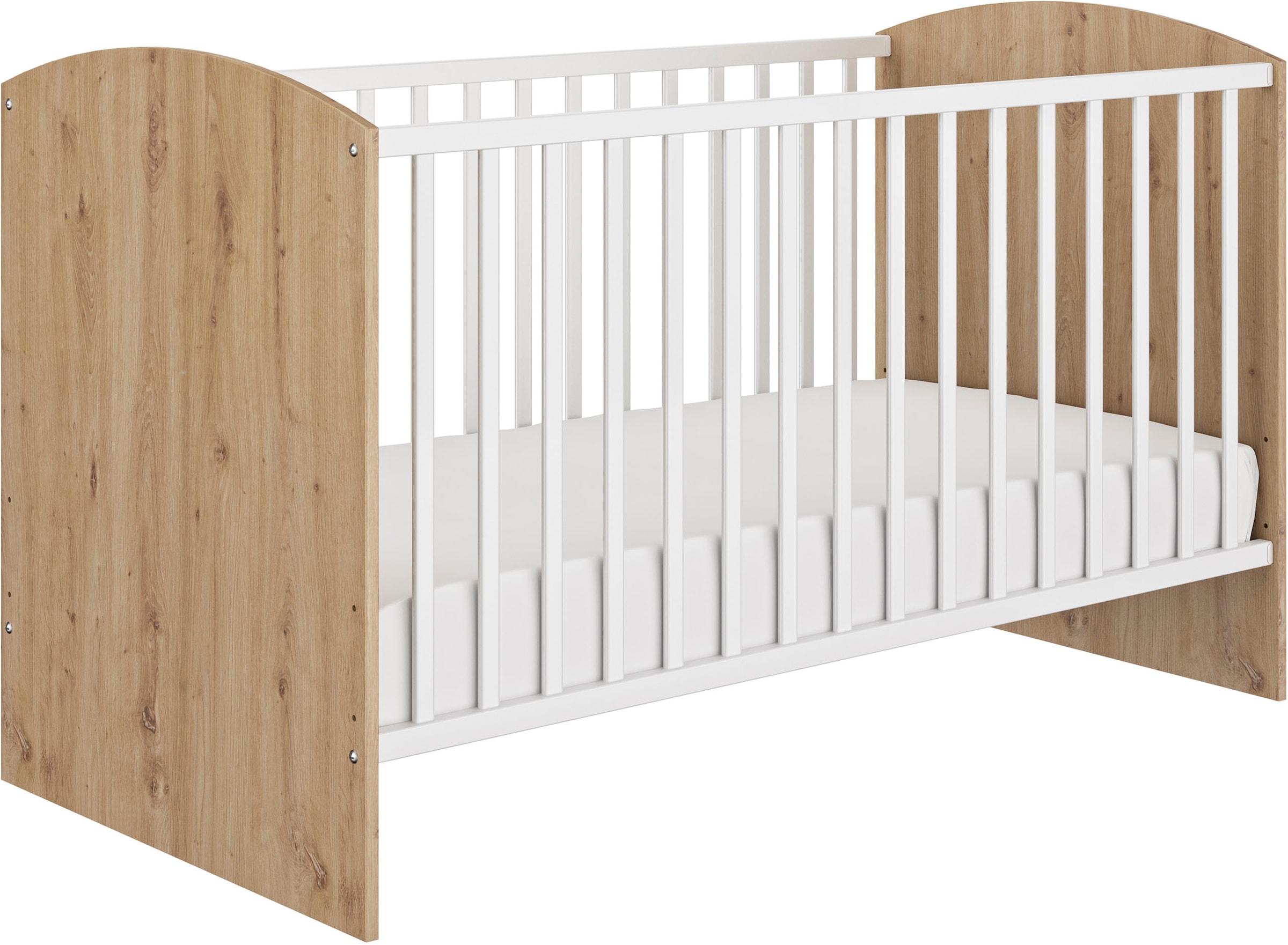 Galipette Babymöbel-Set »Arthur«, (5 tlg., mit Bett und Bettschublade, Wickelkommode, Wickelaufsatz und Regal)