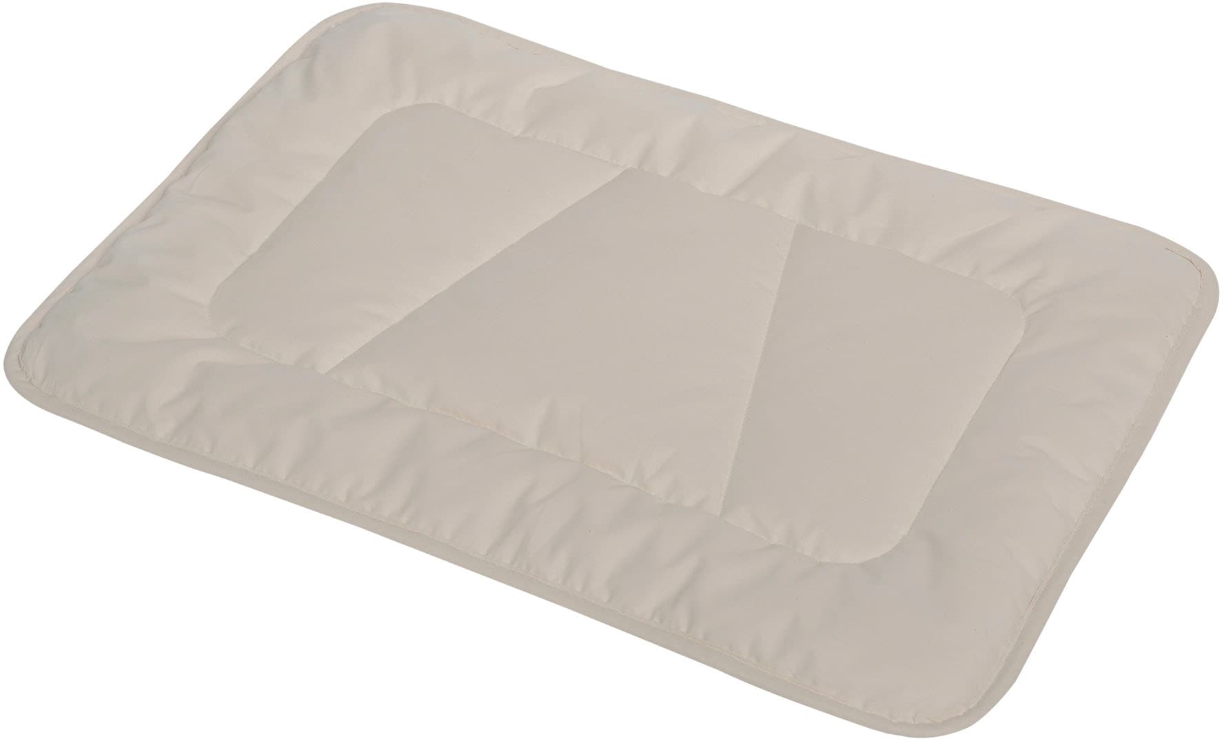 Hefel Kinderbettdecke + Kopfkissen »Bio-Timber, 100x135 cm aus Naturfasern, Made in Austria«, (Spar-Set), Bettdecke & Kissen mit Organic-Cotton Satin-Bezug