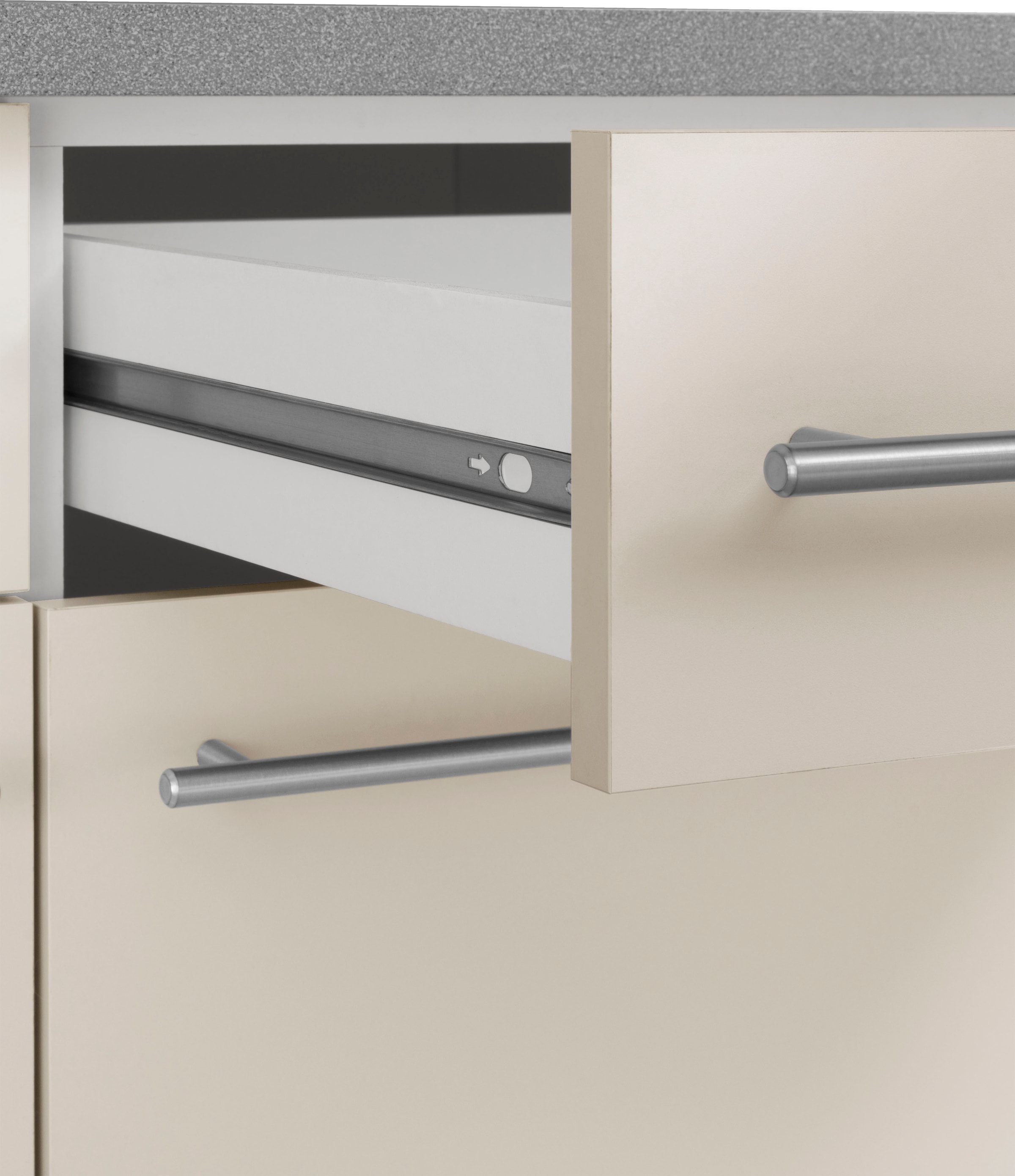 wiho Küchen Küche »Chicago« ohne E-Geräte, Breite 180 cm