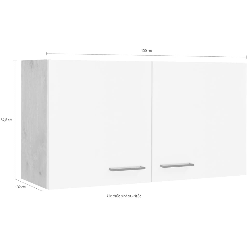 Flex-Well Hängeschrank »Morena«, (B x H x T) 100 x 54,8 x 32 cm - als Ecklösung