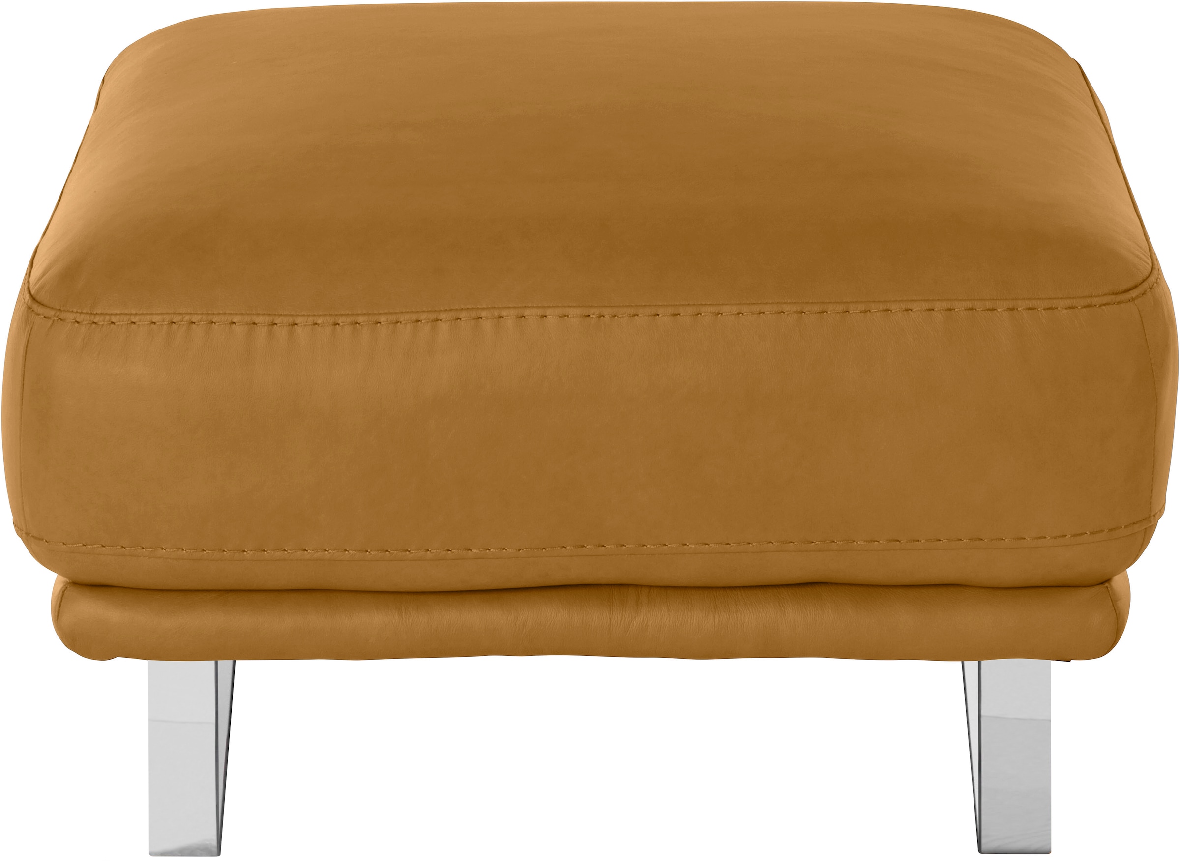 W.SCHILLIG Hocker »montanaa«, mit Metallkufen in Chrom glänzend, Breite 71 cm
