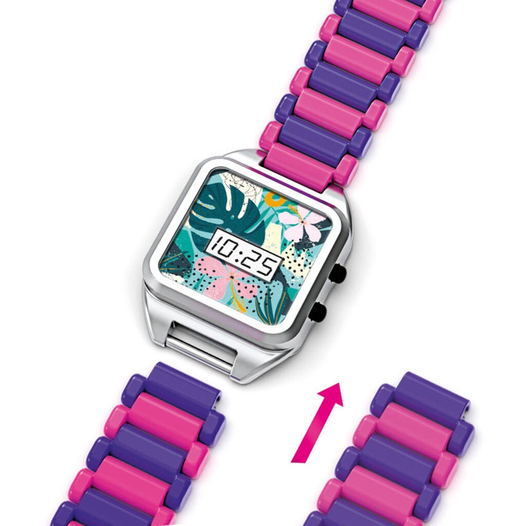 Clementoni® Kreativset »Crazy Chic, Crazy Uhr«