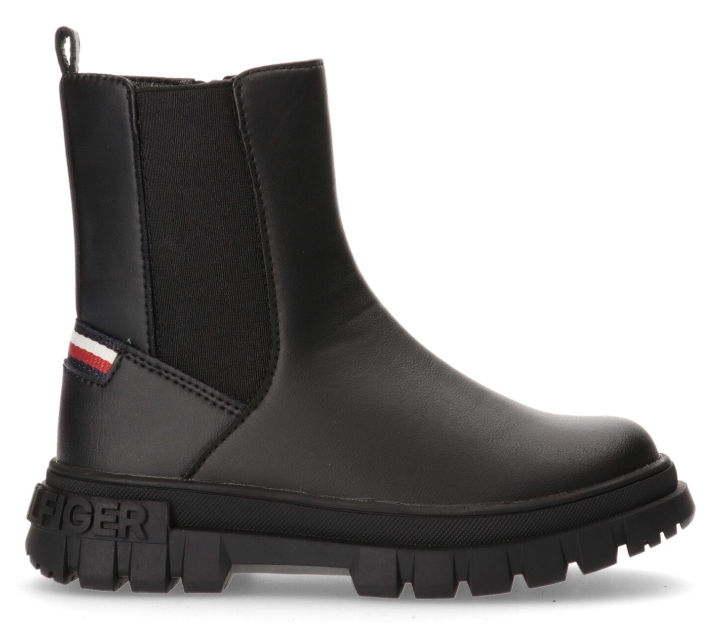 Tommy Hilfiger Chelseaboots, Chelseaboots, Stiefel, Winterstiefel mit modischer Plateau Sohle