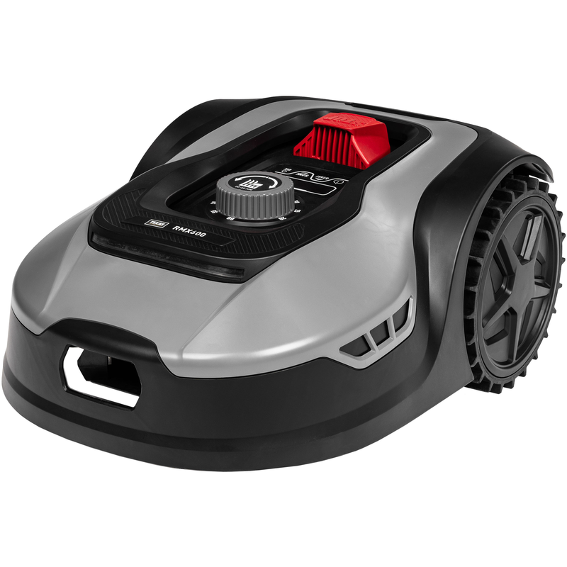 TEXAS Rasenmähroboter »RMX600« mit Ladestation, eingebautem Akku, Begrenzungskabel schwarz Robust: IPX5-zertifiziert – leicht mit einem...