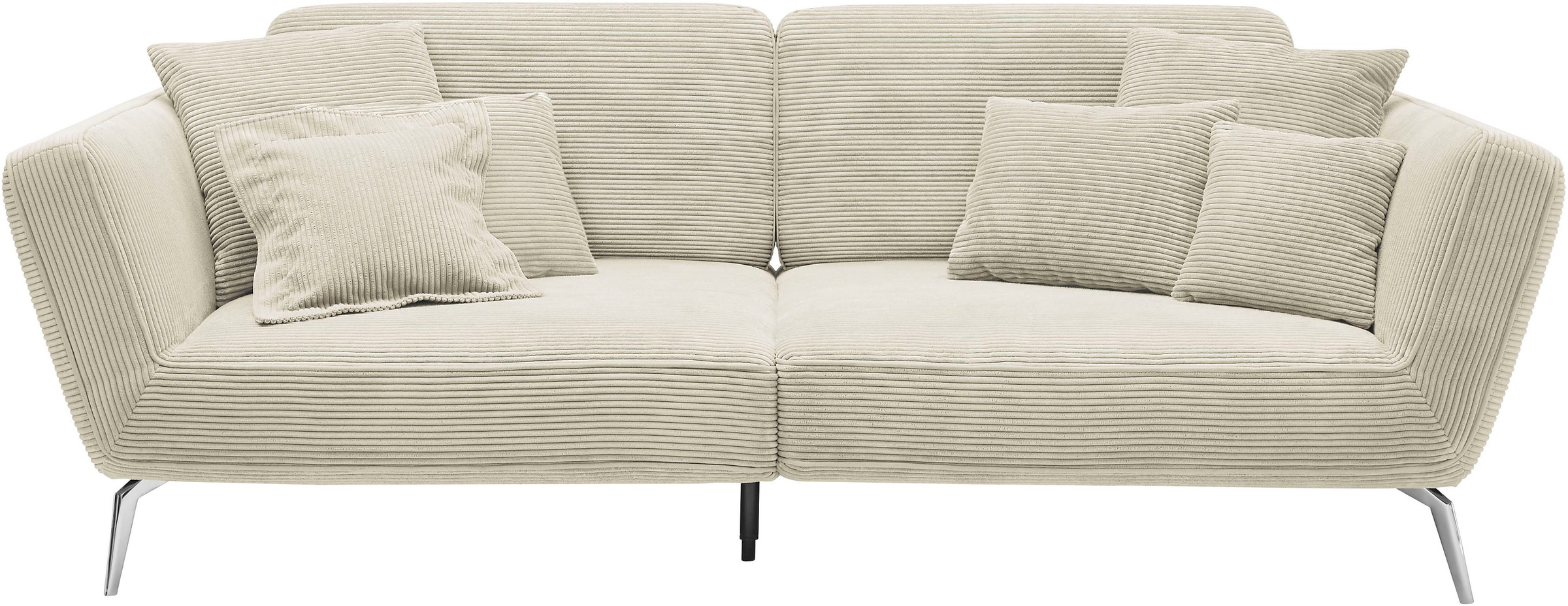 set one by Musterring Big-Sofa »SO 4500«, Füße chromfarben, wahlweise mit K günstig online kaufen