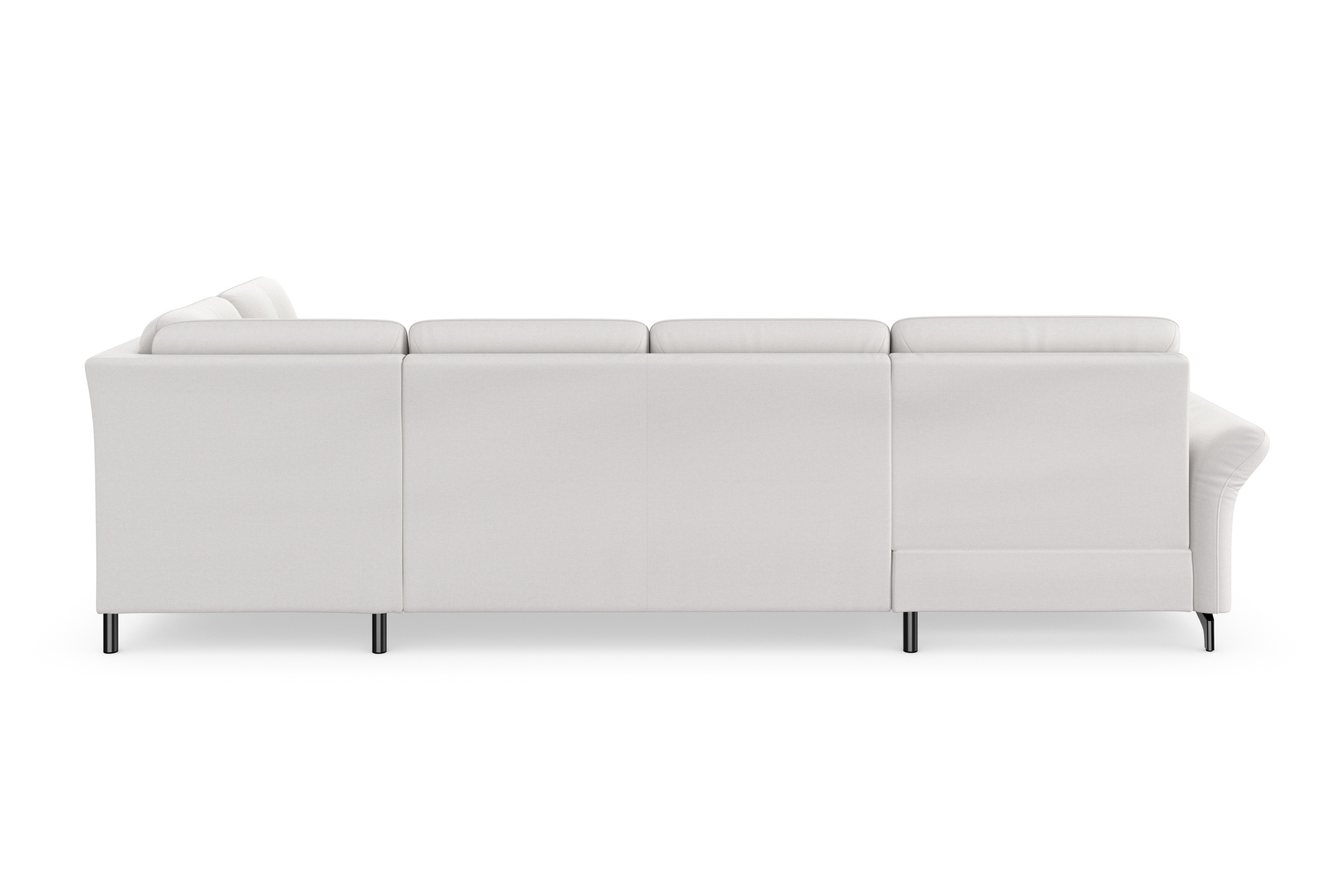 Places of Style Wohnlandschaft »Calando U-Form«, wahlweise mit Bettfunktion, Bettkasten und Armteilfunktion