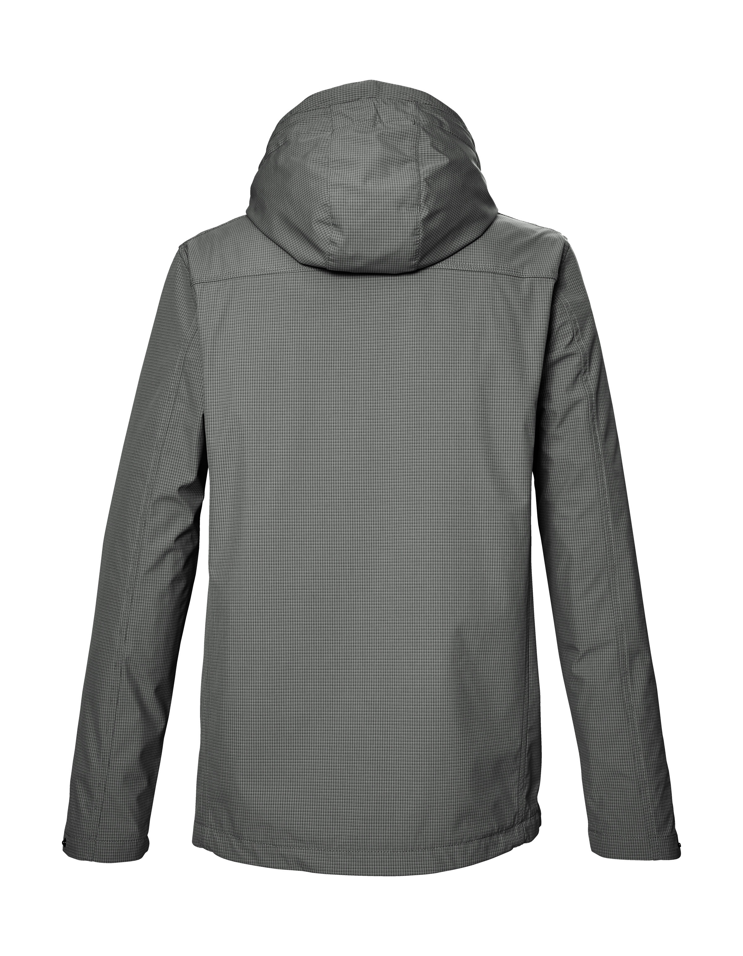 G.I.G.A. DX by killtec Softshelljacke »GS 82 MN SFTSHLL JCKT«, Wasserabweisende, winddichte Herrenjacke mit abnehmbarer Kapuze