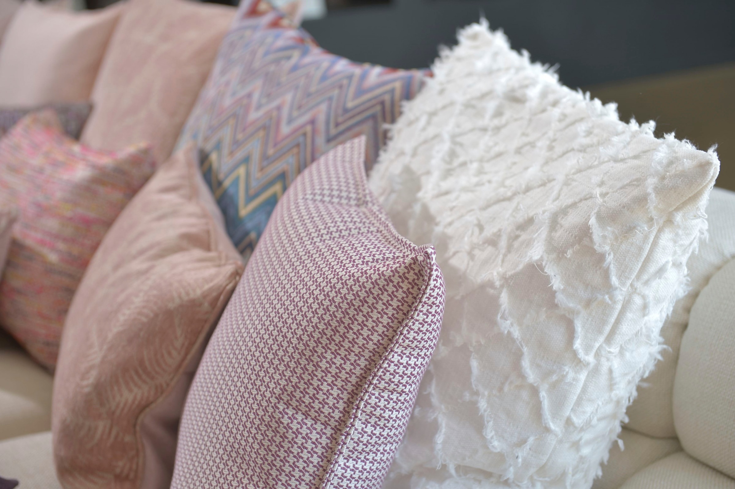 H.O.C.K. Dekokissen "Bobo" mit Jaquard-Struktur, Kissenhülle mit Füllung, 1 günstig online kaufen