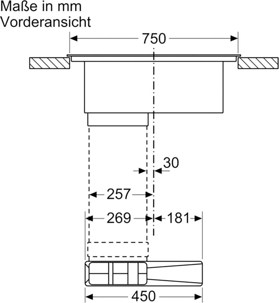 SIEMENS Kochfeld mit Dunstabzug »ED811BS16E«