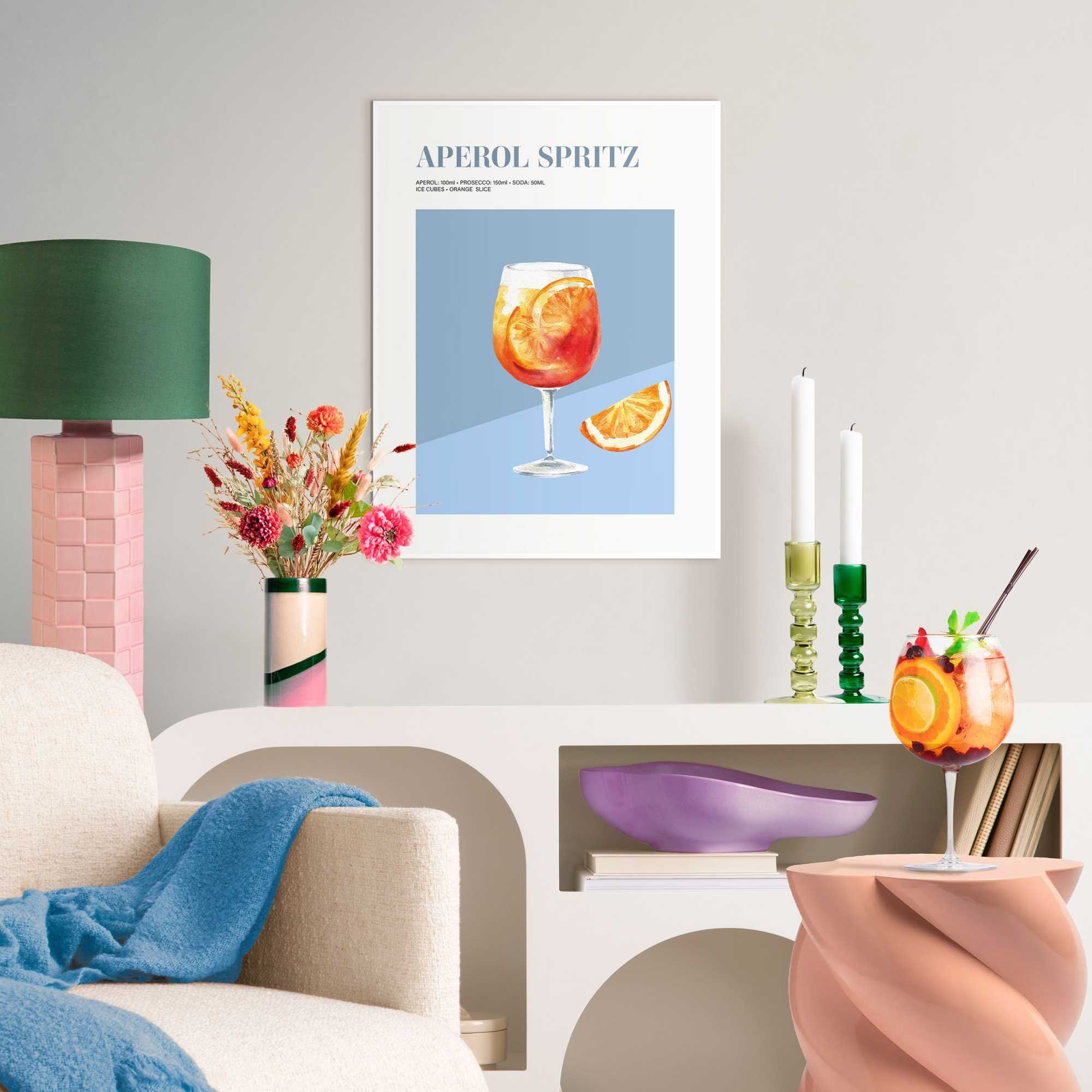 Reinders! Bild mit Rahmen »Aperol Spritz«
