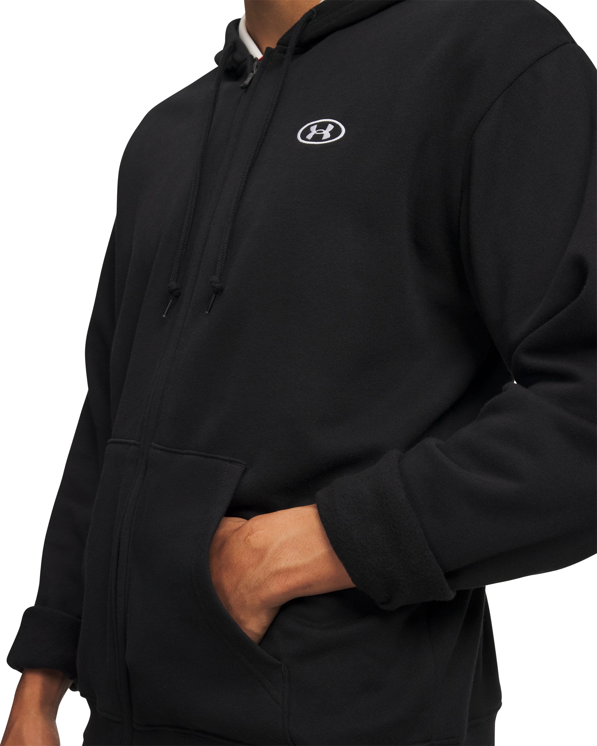 Under Armour® Sweatjacke »UA RIVAL FLC FZ« aus Baumwolle und Polyester, in den Größen S bis XXXL