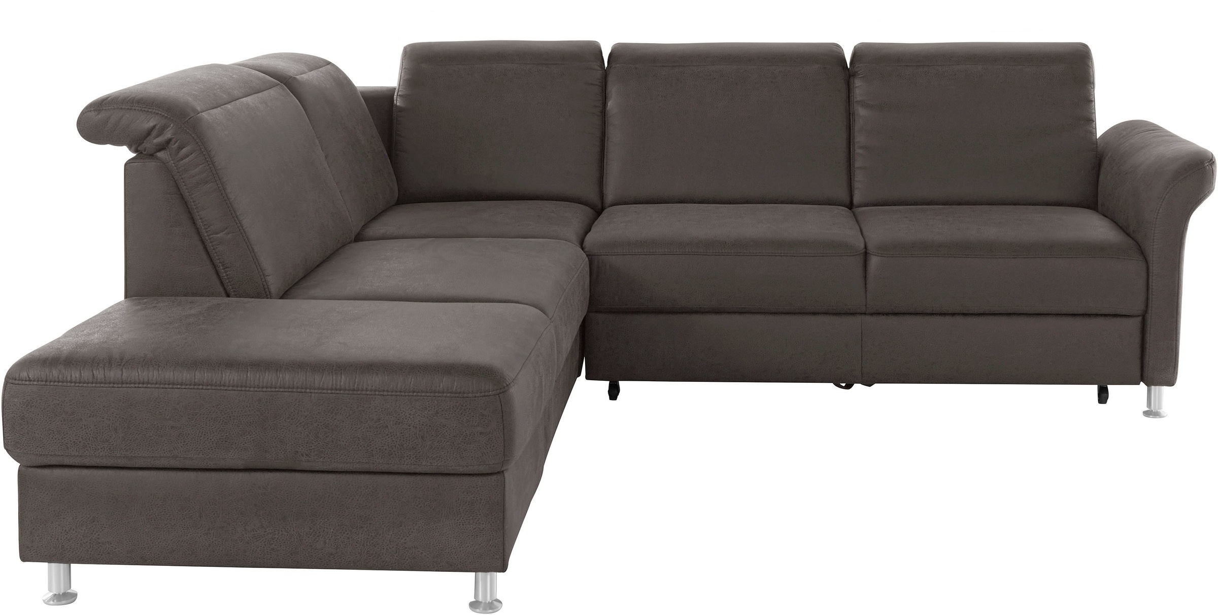 sit&more Ecksofa »Darwin L-Form«, inklusive Federkern, wahlweise mit Kopfte günstig online kaufen