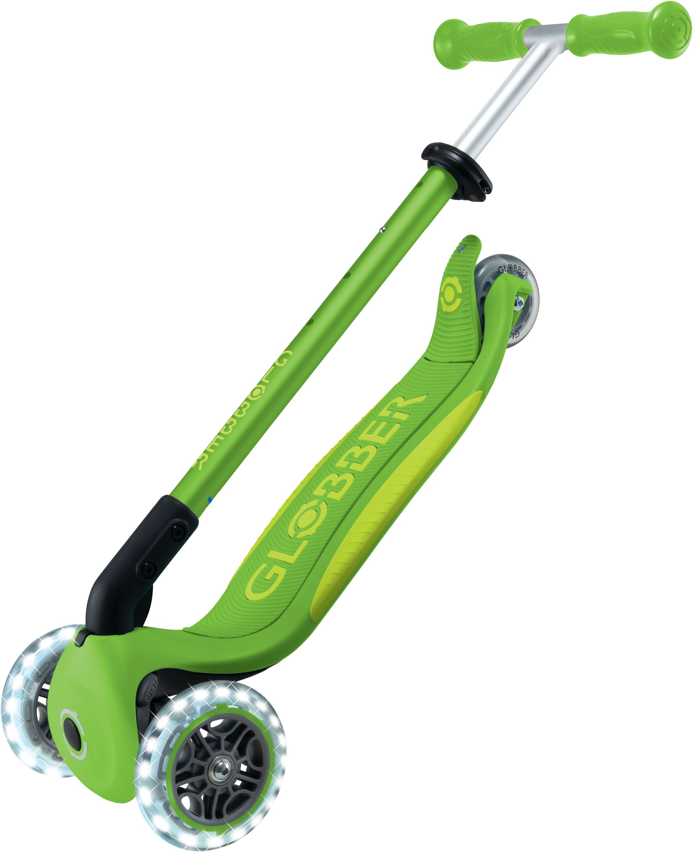 Globber Tretroller »GLOBBER ELITE LIGHTS, mit Leuchtrollen«