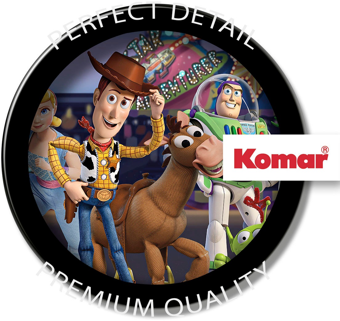 Komar Leinwandbild »Toy Story The Greatest Team - Größe 60 x 40 cm«, Disney, (1 St., 60 x 40 cm (Breite x Höhe), Keilrahmenbild mit Echtholzrahmen, Kinderzimmer