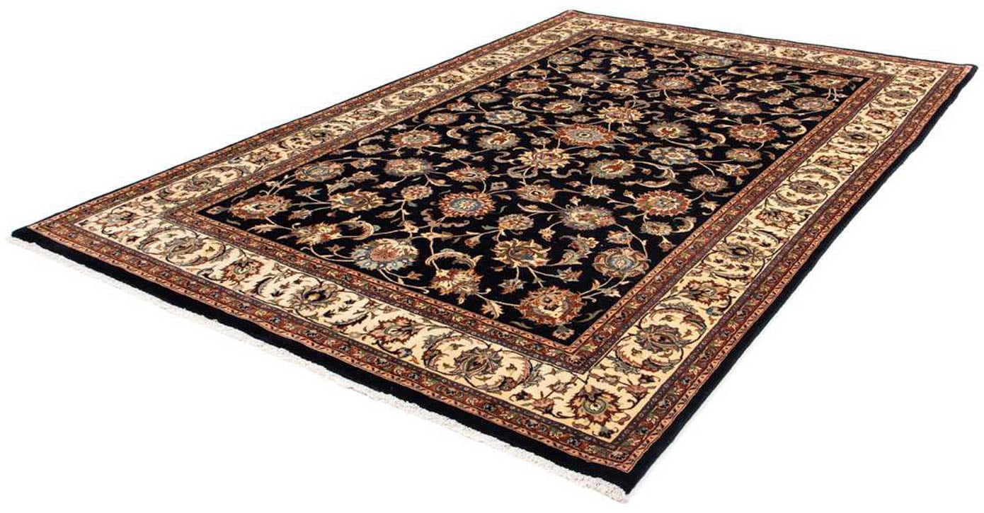 morgenland Wollteppich »Maschad Blumenmuster Beige 295 x 202 cm«, rechtecki günstig online kaufen