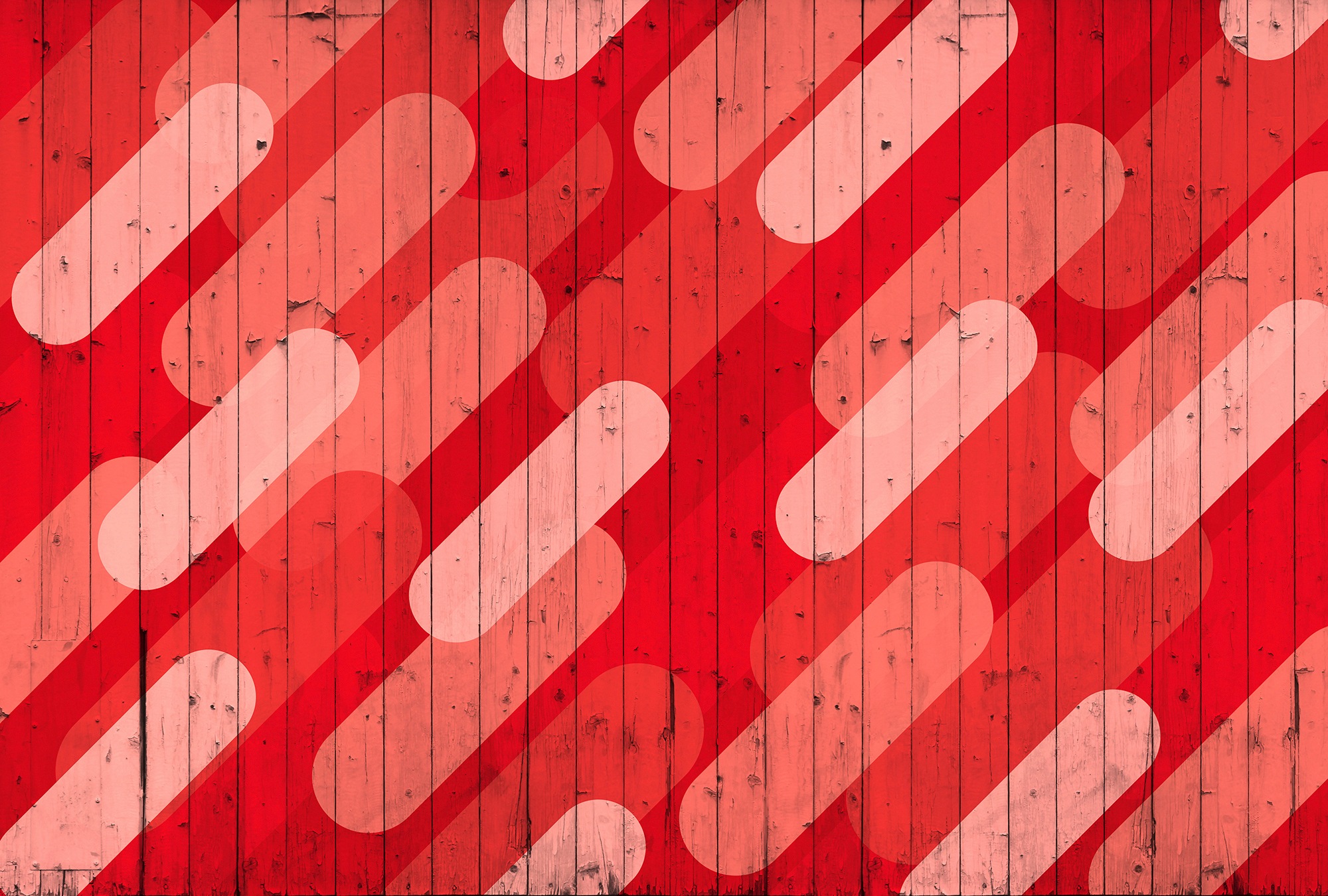 Architects Paper Fototapete »Atelier 47 Pill Pattern 2« Holz glatt Vlies, W günstig online kaufen
