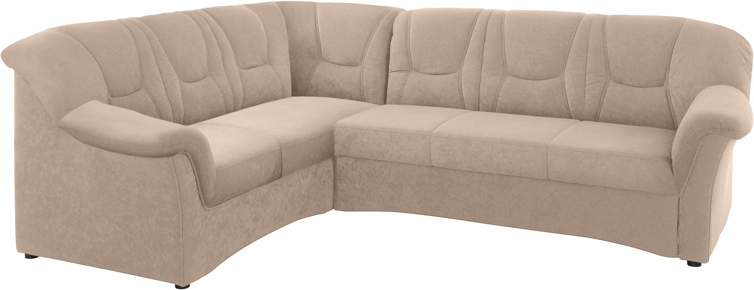 DOMO collection Ecksofa "Sarafina L-Form", wahlweise mit Bettfunktion, opti günstig online kaufen