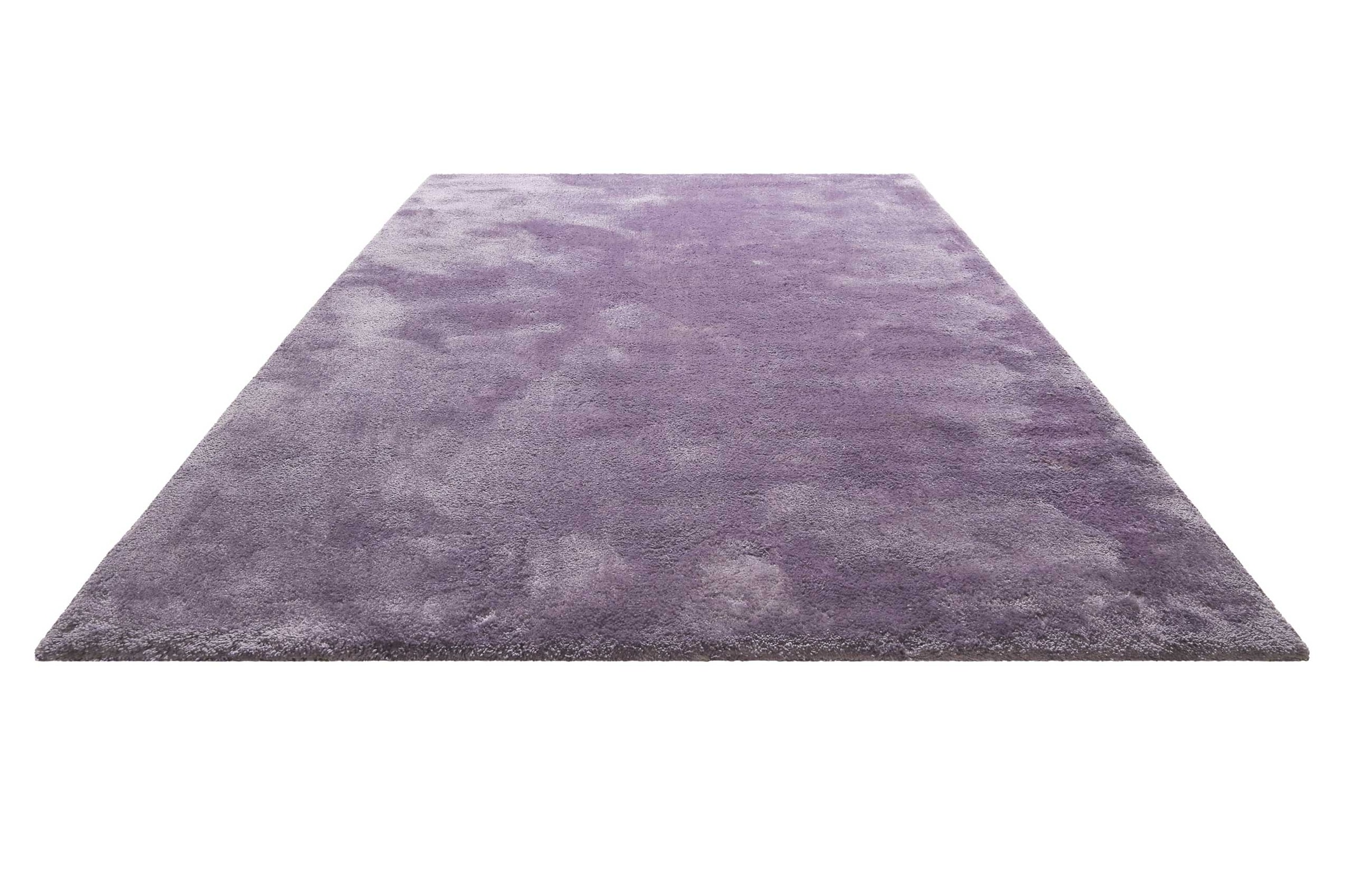 Homie Living Teppich »Pisa«, rund, 25 mm Höhe, Hochflor, Microfaser, uni, weich, Shaggy, Wohnzimmer, Schlafzimmer