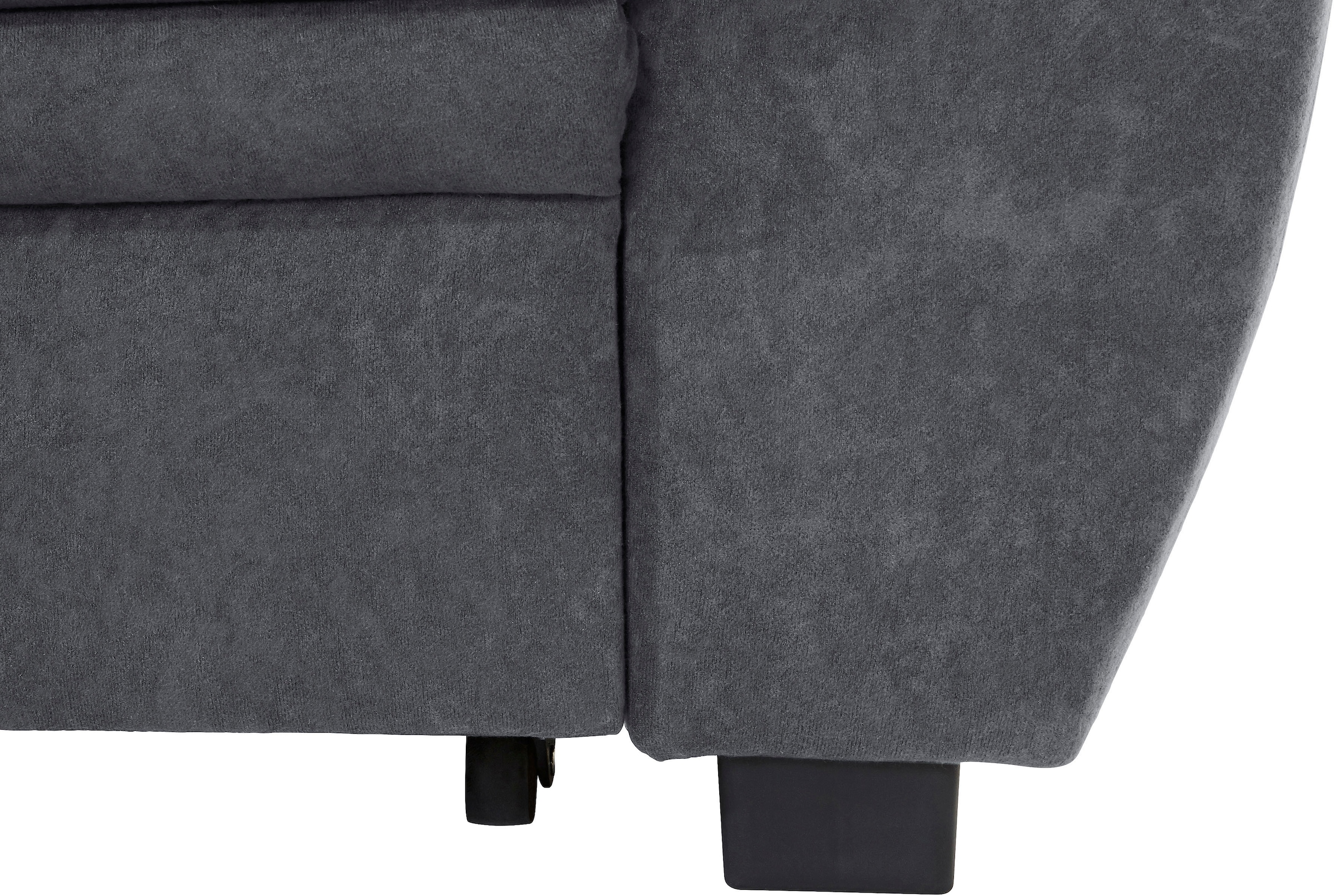 sit&more Ecksofa »Savoni L-Form«, wahlweise mit Bettfunktion