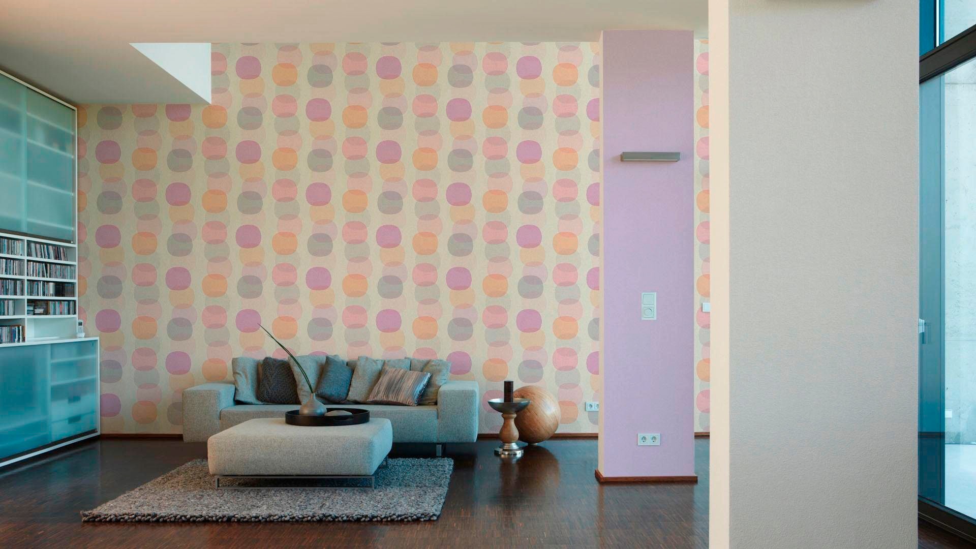 living walls Vliestapete »Pop Colors«, unifarben-uni-gemustert-neutral-einfarbig, Tapete Einfarbig glatt