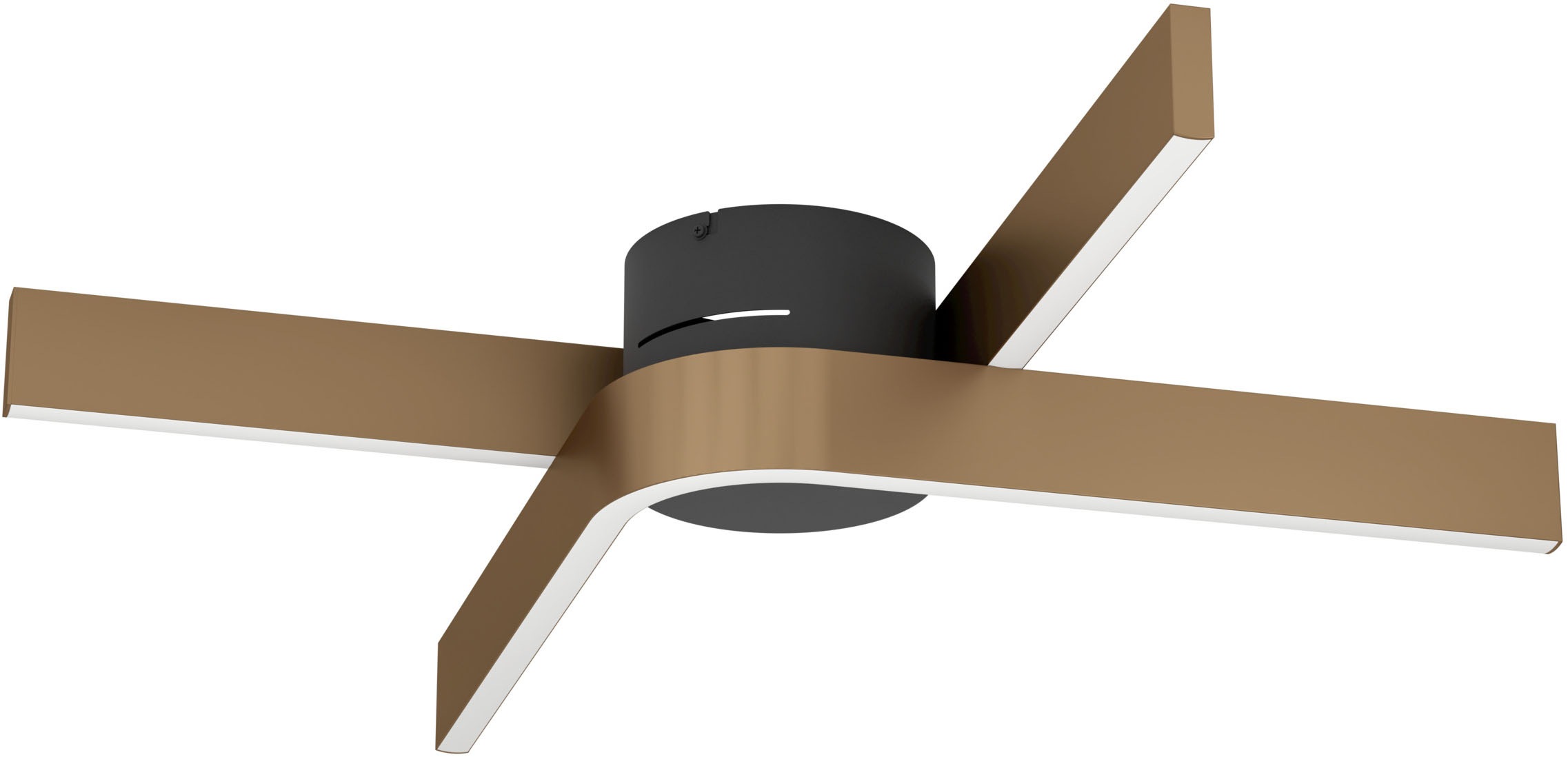 EGLO Deckenleuchte »FOLCINO-Z Deckenlampe - Alu, Stahl - LED - 2X18W - IP20 günstig online kaufen