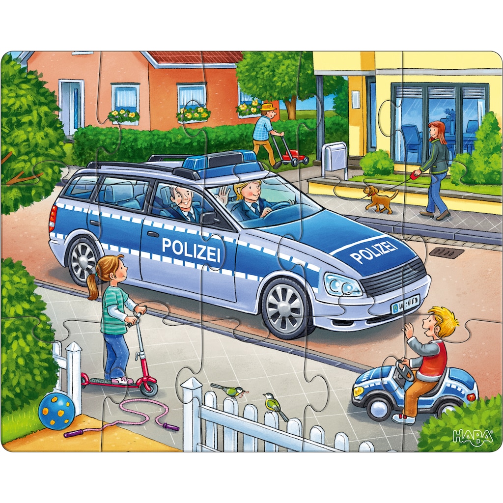 Haba Puzzle »Polizei, Feuerwehr & Co.«