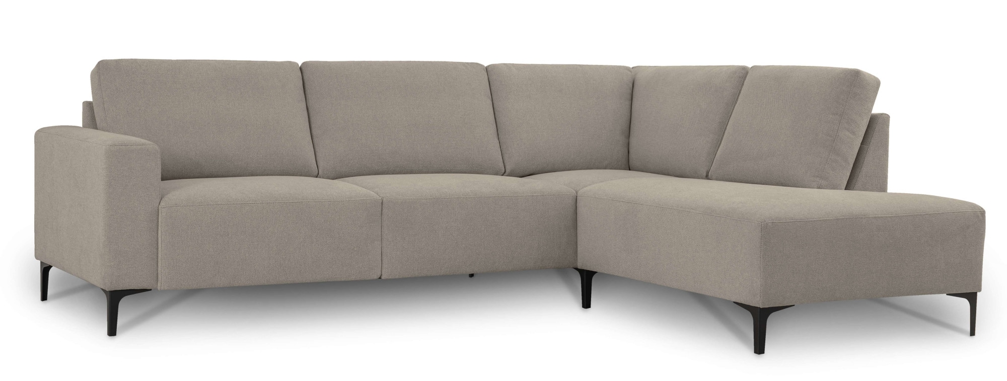 Home affaire Ecksofa »Tournon«, L-Form, Breite 256 cm, Webstoff, Chenille
