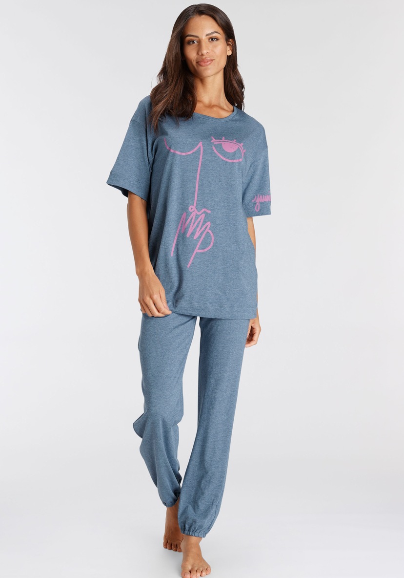 aus 2 reiner Baumwolle Triumph tlg.), online kaufen Capri-Pyjama Schlafanzug, (Set,