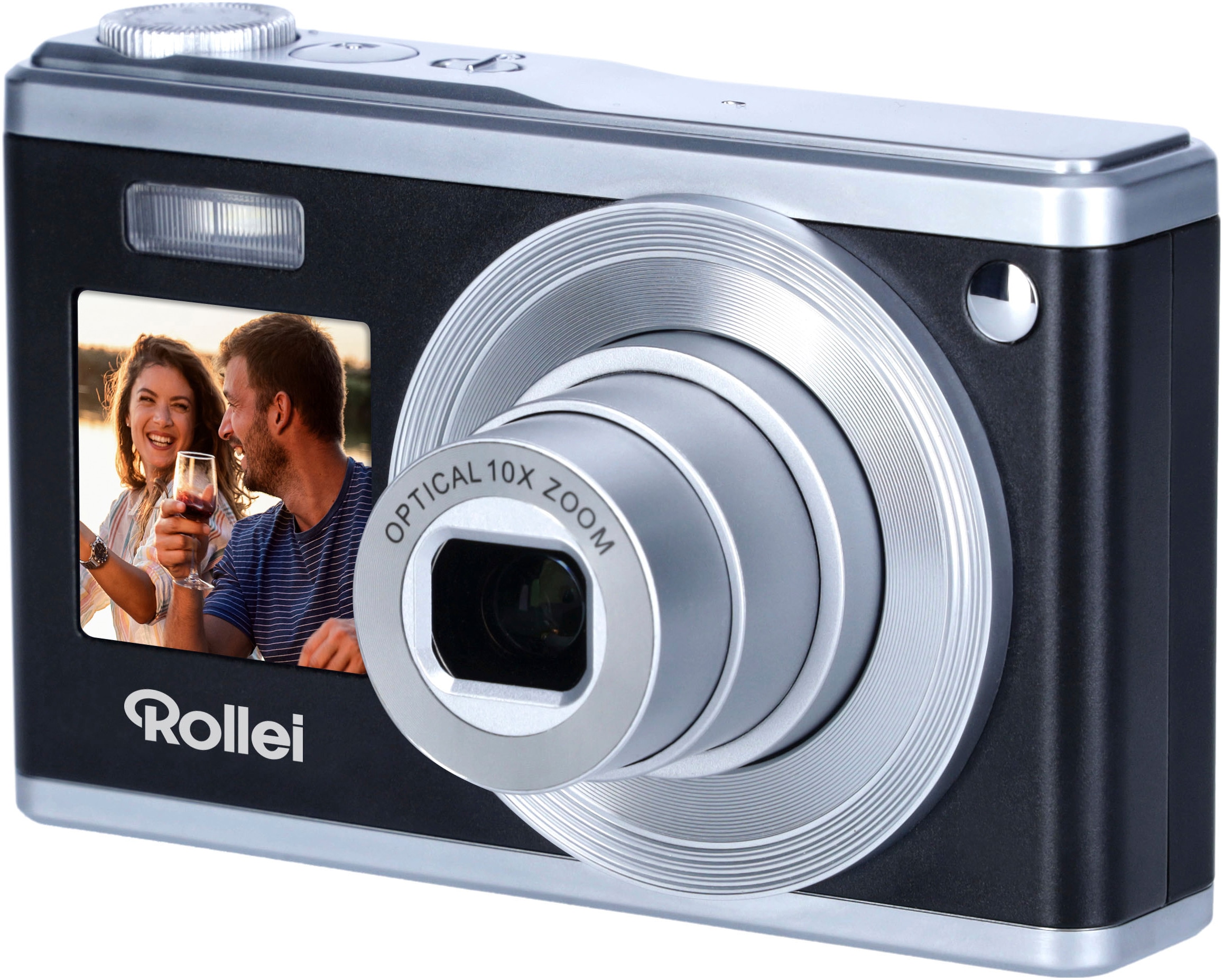 Rollei Kompaktkamera »Compactline 10x«, 20 MP, 10 fachx opt. Zoom