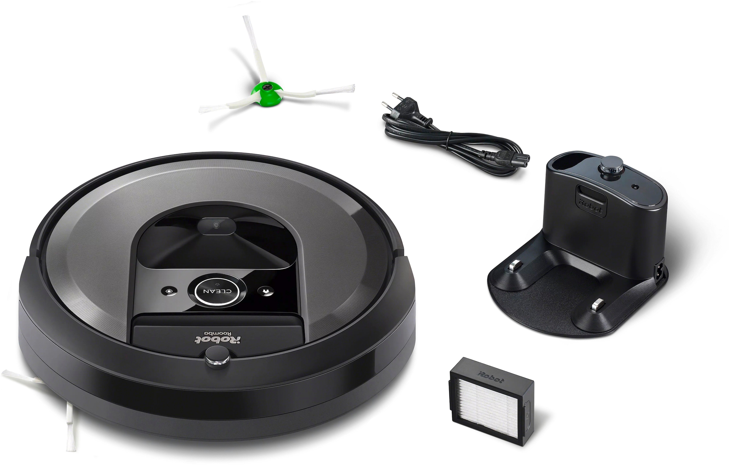 iRobot Saugroboter »Roomba i7 (i7158)«, Kompatibel mit Sprachsteuerung auf  Rechnung bestellen | Saugroboter