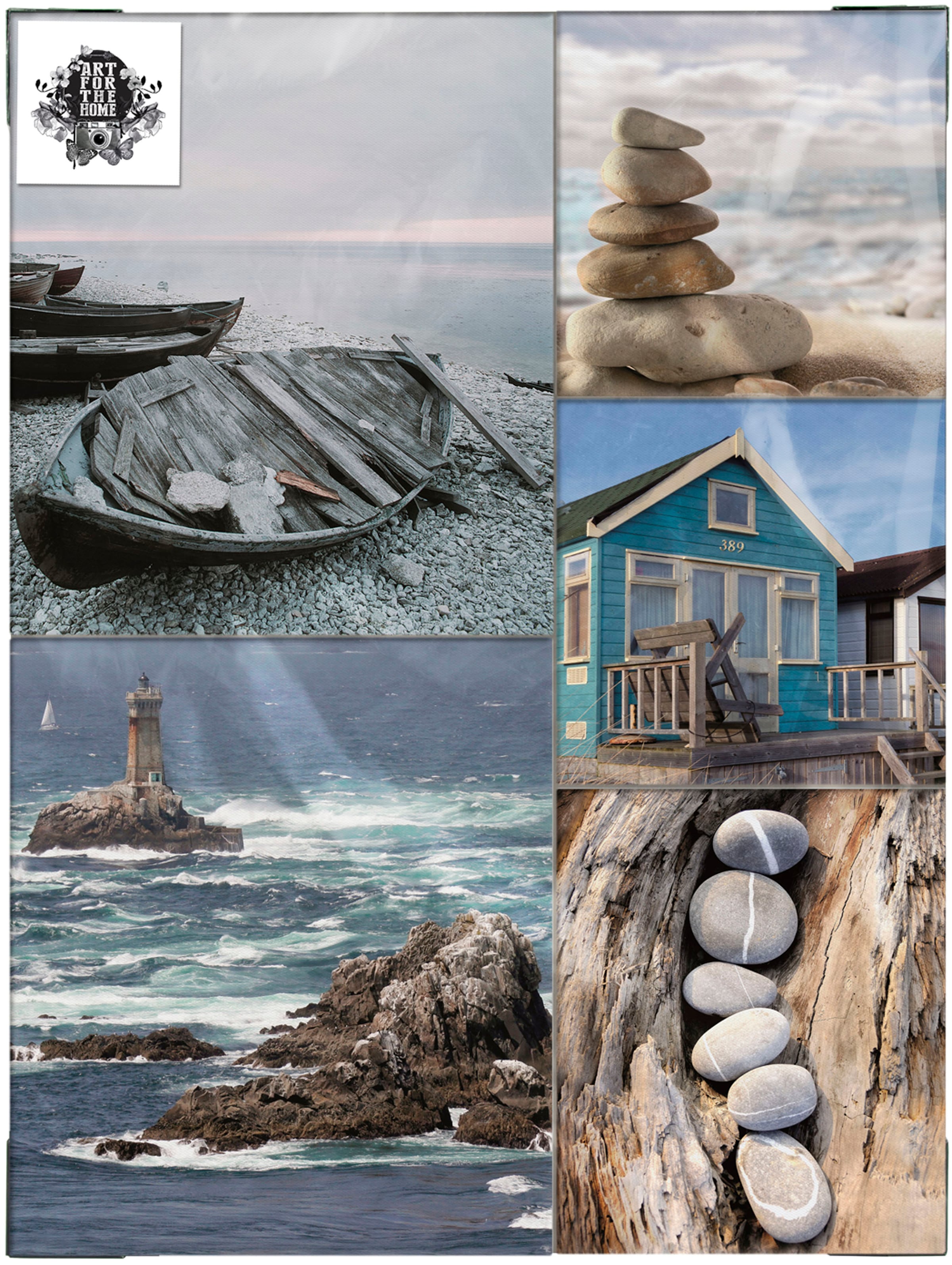 Art for the home Bild »Strand«, Strand, (5 St.)
