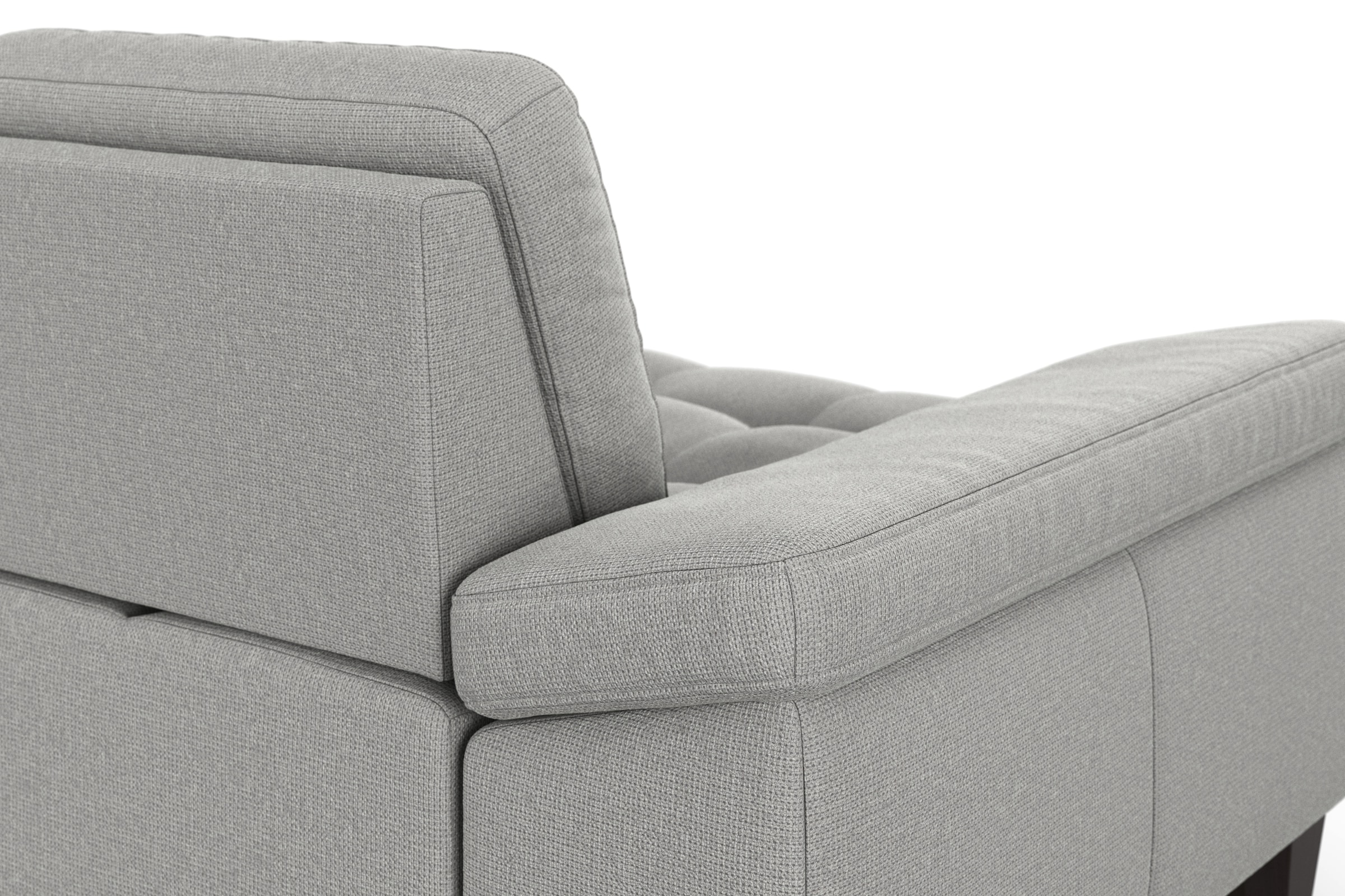 sit&more Ecksofa »Westham L-Form«, Recamiere, mit oder ohne Bettfunktion, Bettkasten, Füße wengefarben