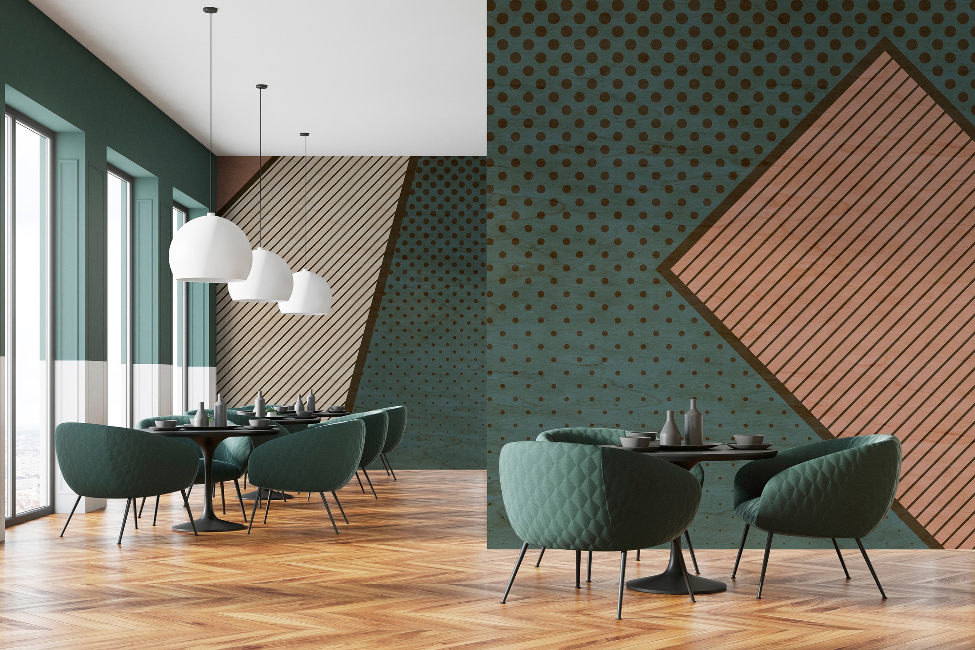 living walls Fototapete »Walls by Patel Pattern Play 1« glatt Vlies, Wand, günstig online kaufen