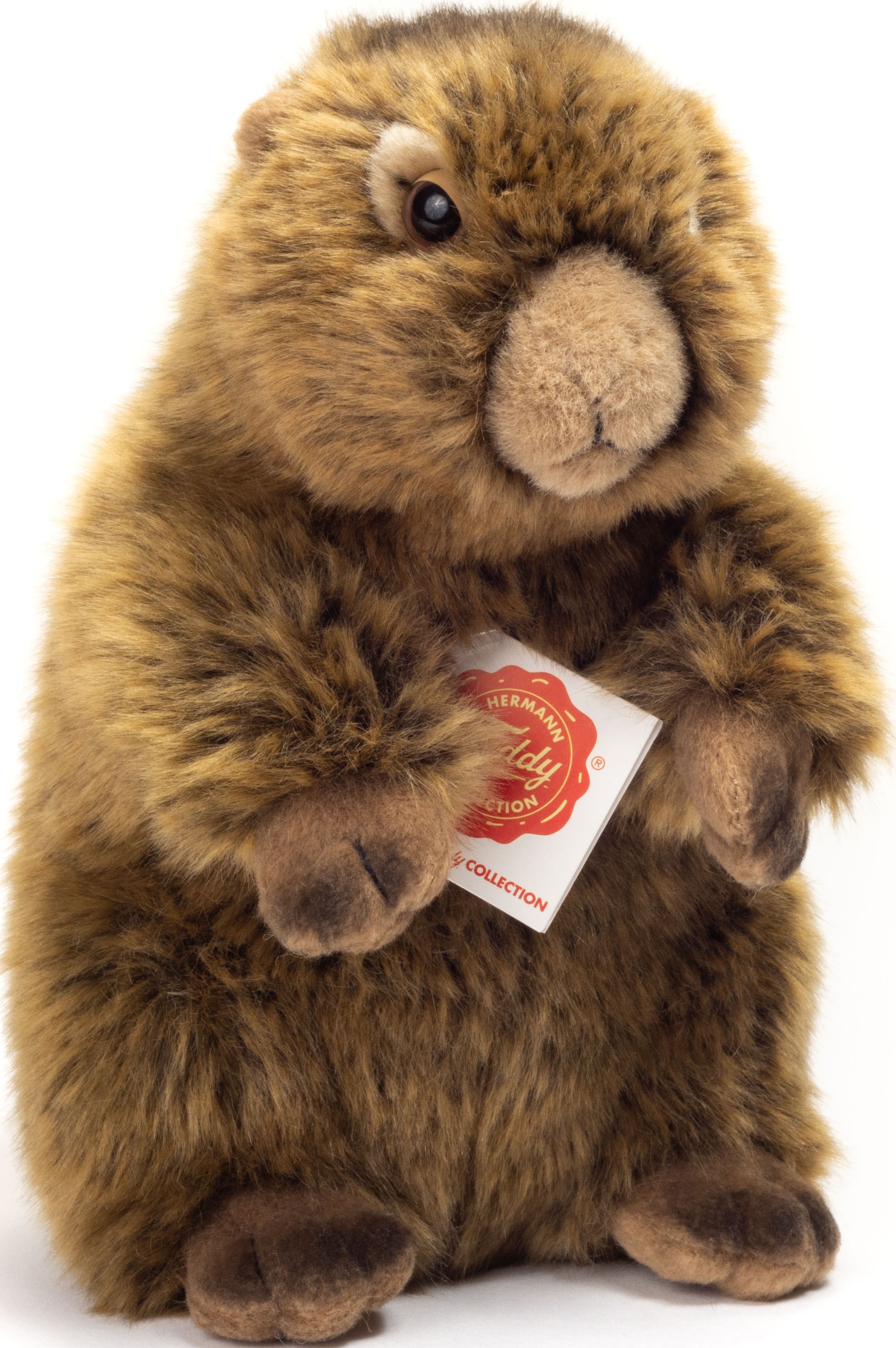 Teddy Hermann® Kuscheltier »Murmeltier, 20 cm«, zum Teil aus recyceltem Material