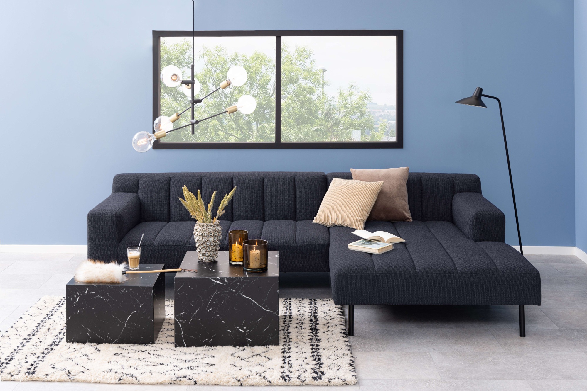 ACTONA GROUP Couchtisch »Dice Couchtischsatz, Beistelltisch, Kaffeetisch, S günstig online kaufen