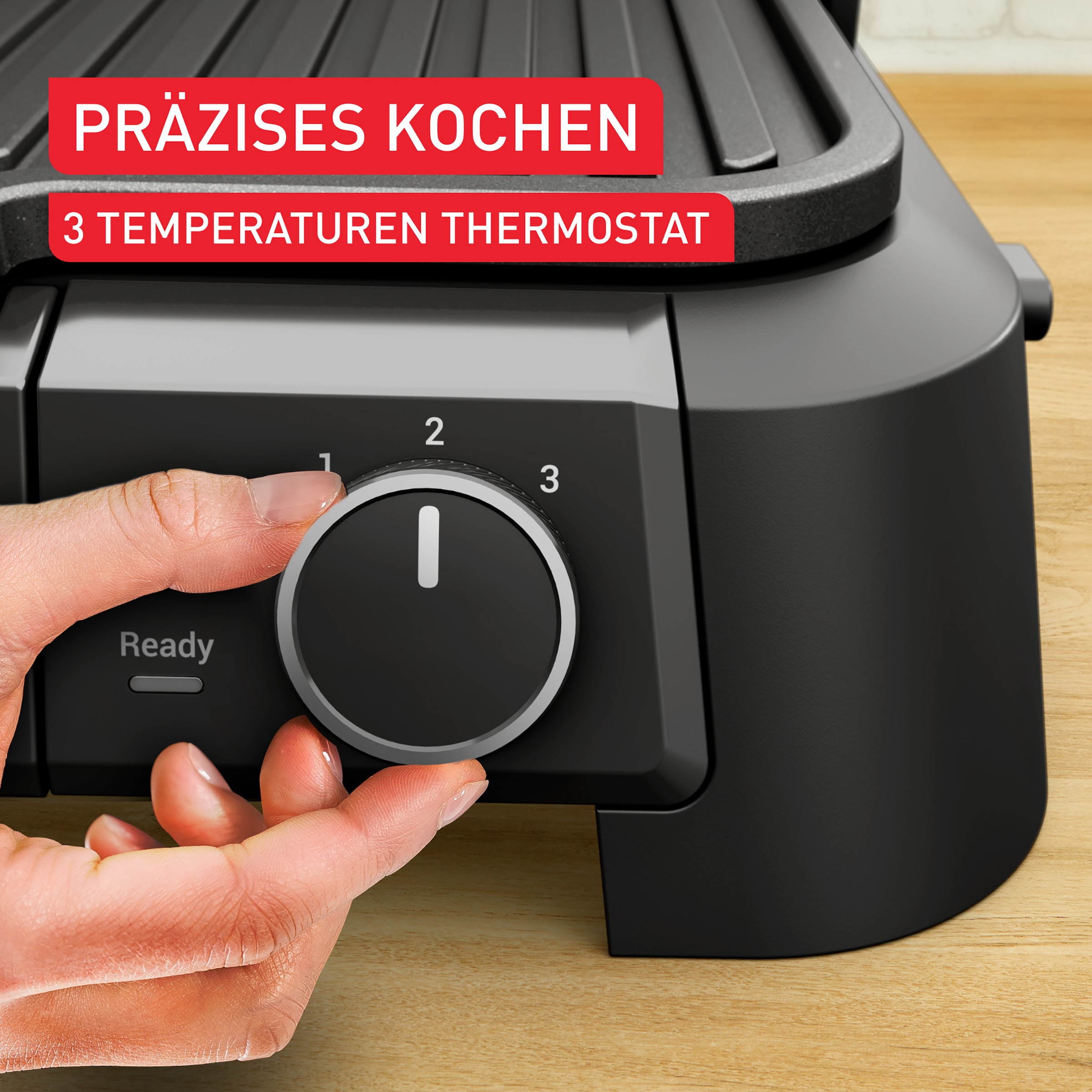 Tefal Kontaktgrill »GC510D SuperGrill 3-in-1«, 2000 W, BBQ-Funktion, Ofenposition, 3 Temperatureinstellungen